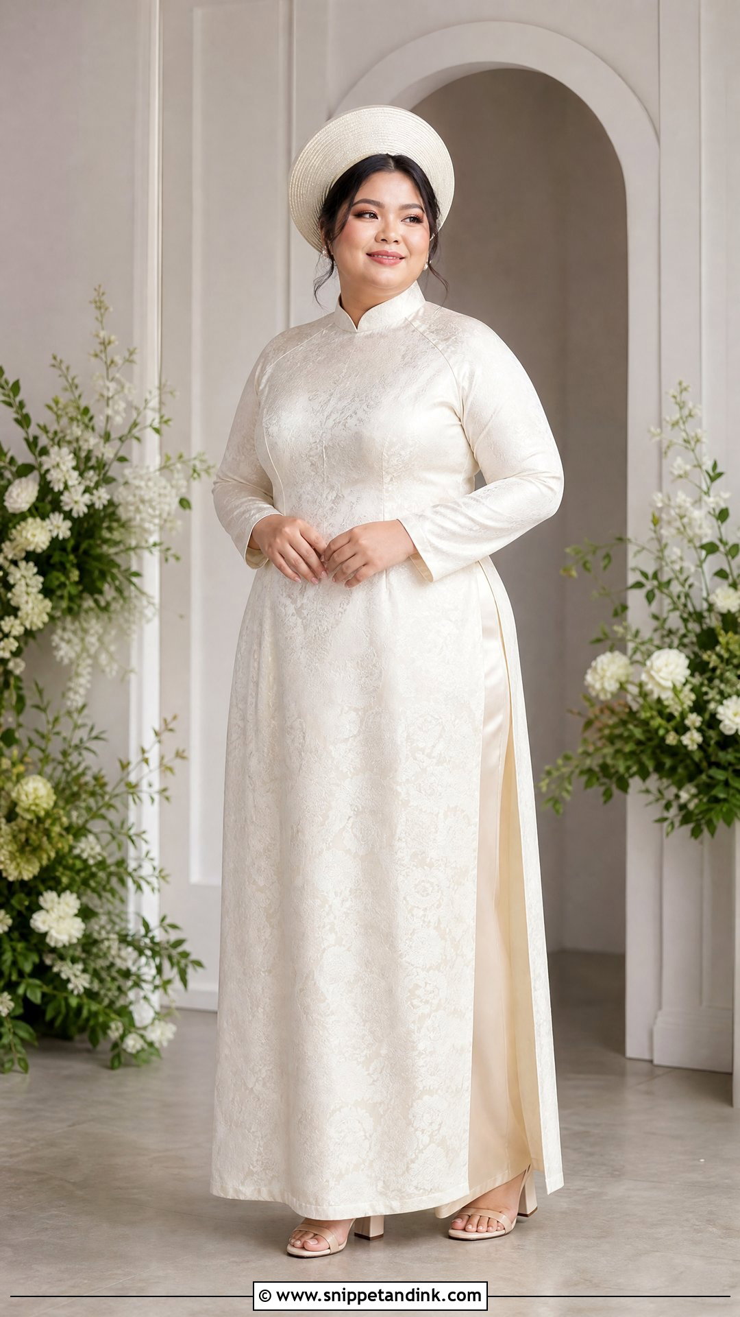 Plus Size Vietnamese Wedding Ao Dai - Snippet and Ink - 25 Vietnamese Wedding Dress Ideas