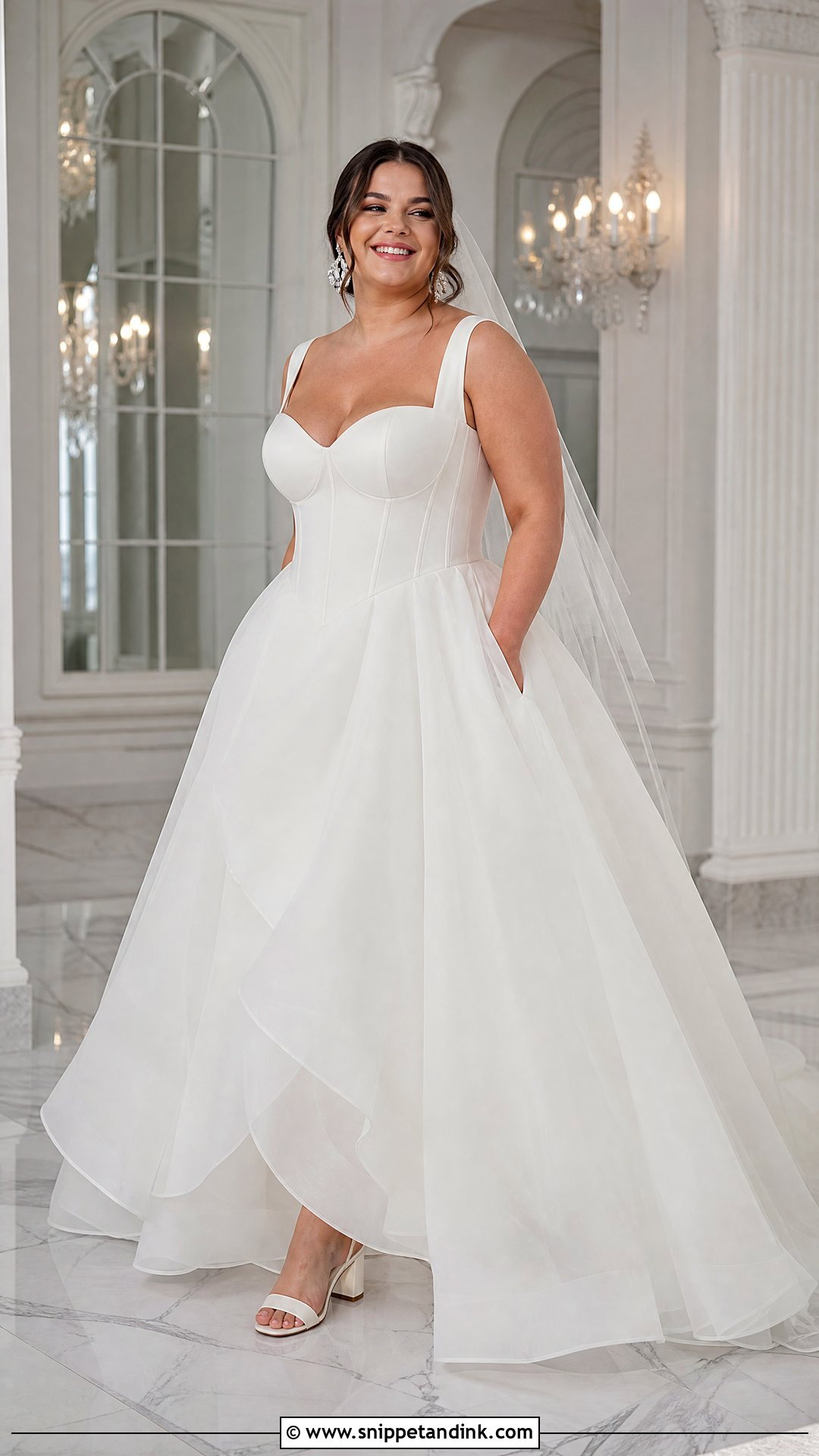 Plus Size Wedding Ballgown - Snippet and Ink - 20 Wedding Ballgown Ideas