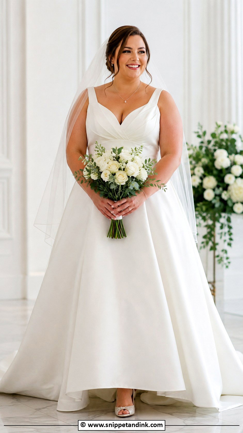 Plus Size Wedding Dress - Snippet and Ink - 30 Beautiful Wedding Dresses
