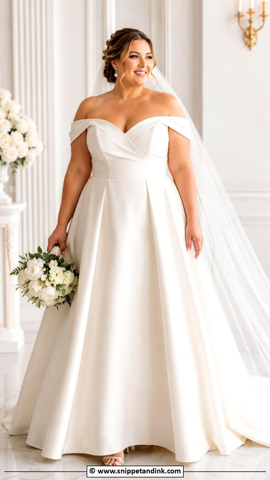 Plus Size Wedding Dress - Snippet and Ink - 35 Wedding Dresses