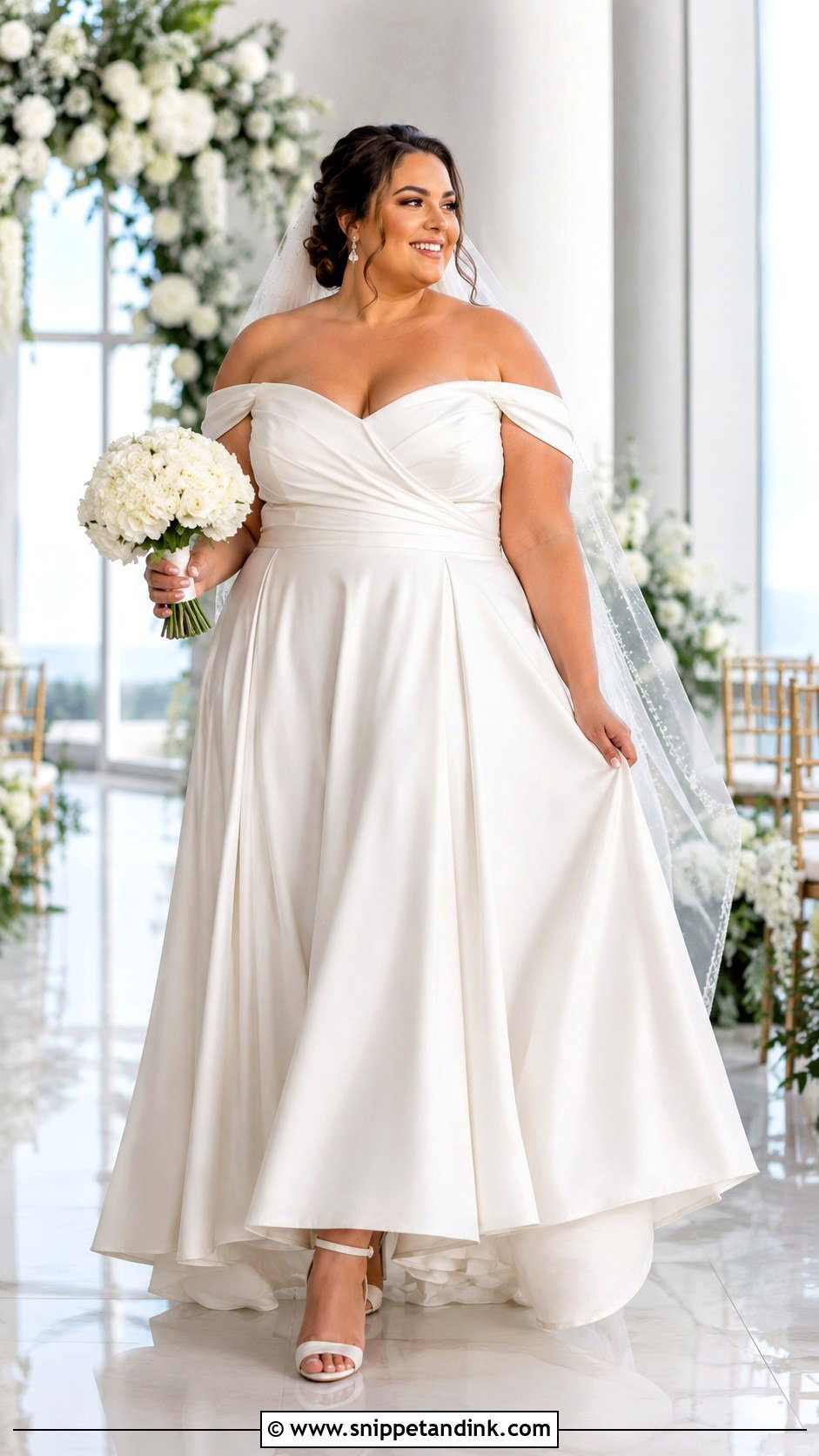 Plus Size Wedding Dress - Snippet and Ink - 30 Best Wedding Dresses