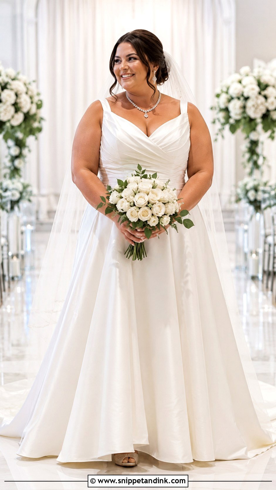 Plus Size Wedding Dress - Snippet and Ink - 30 Weddingdress Ideas