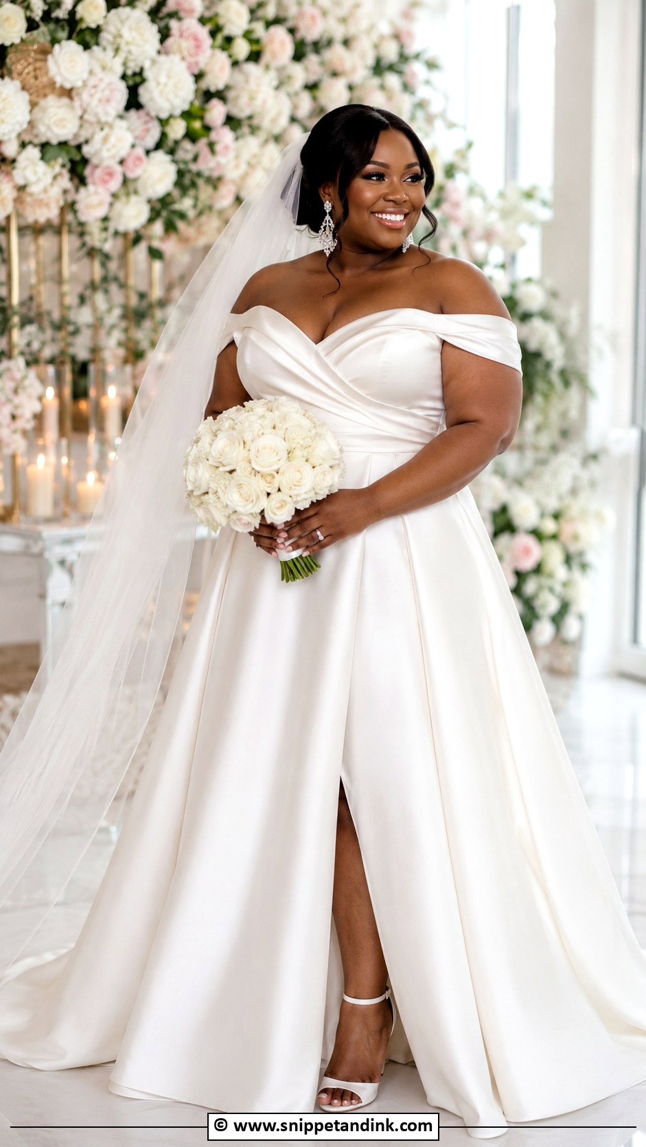 Plus Size Wedding Dress - Snippet and Ink - 30 Dream Wedding Dresses Black Women