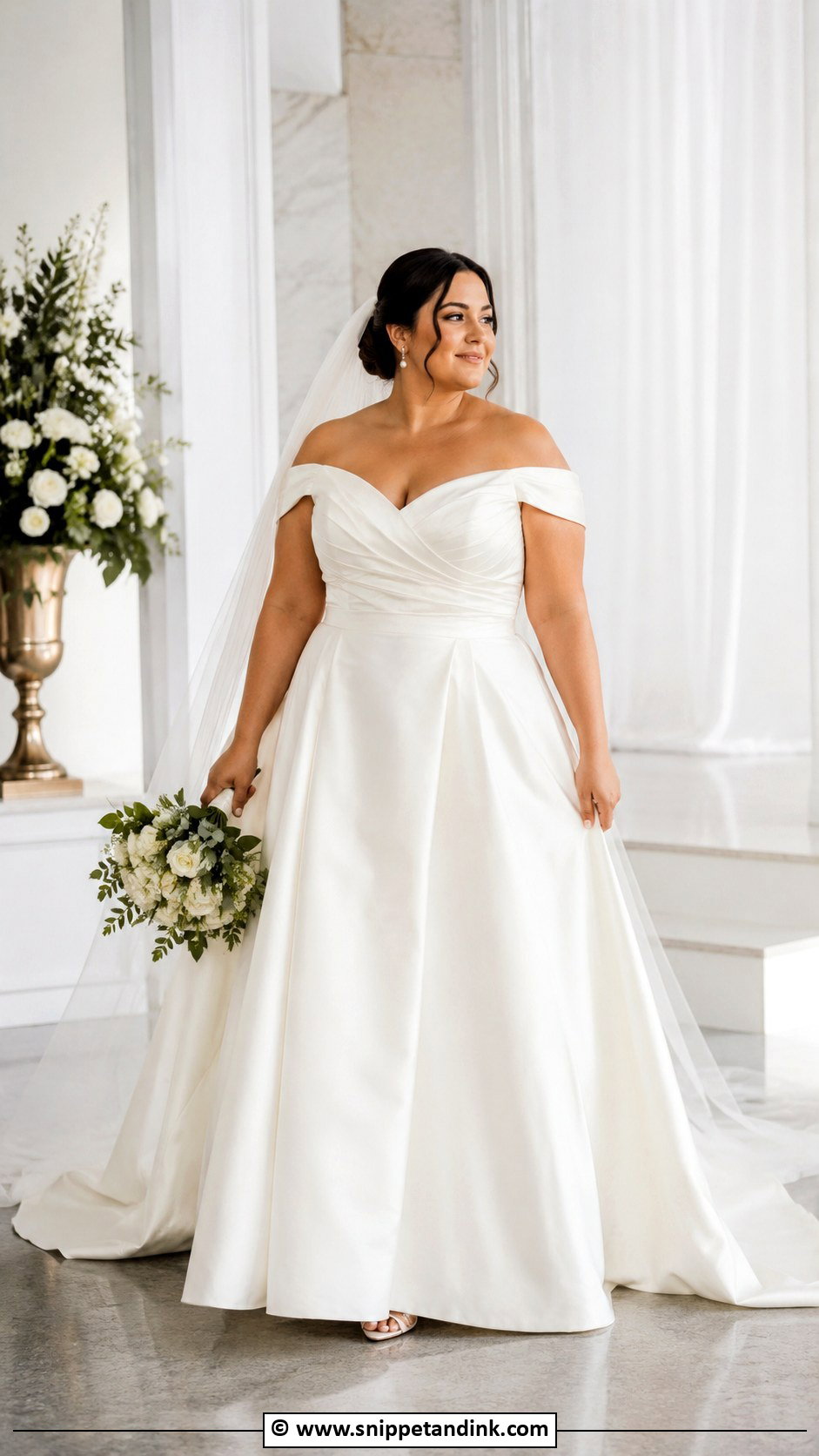 Plus Size Wedding Dress - Snippet and Ink - 30 Dream Wedding Ideas Dresses