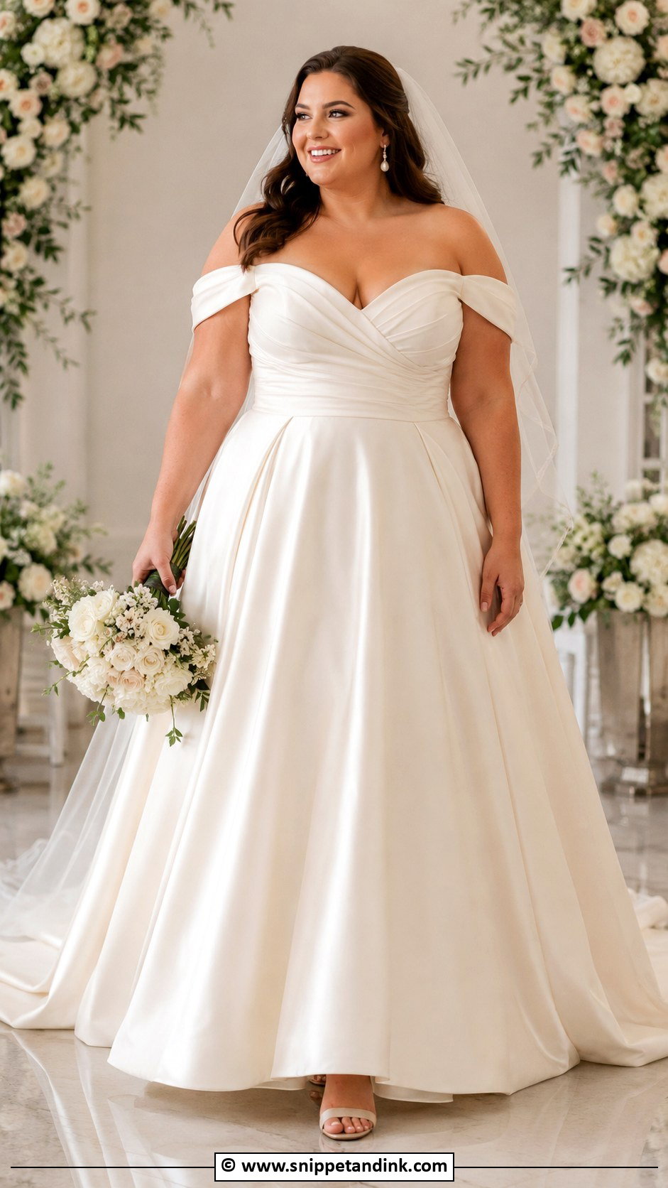 Plus Size Wedding Dress - Snippet and Ink - 35 My Wedding Dress Ideas