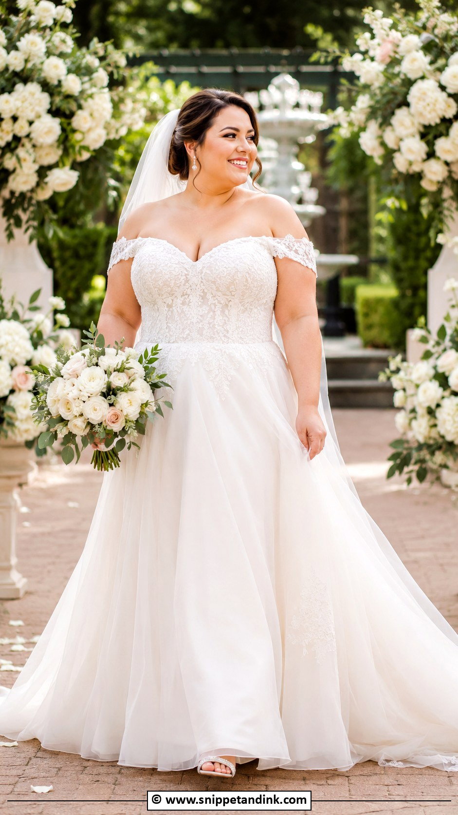 Plus Size Wedding Dress - Snippet and Ink - 35 Wedding Dress Ideas