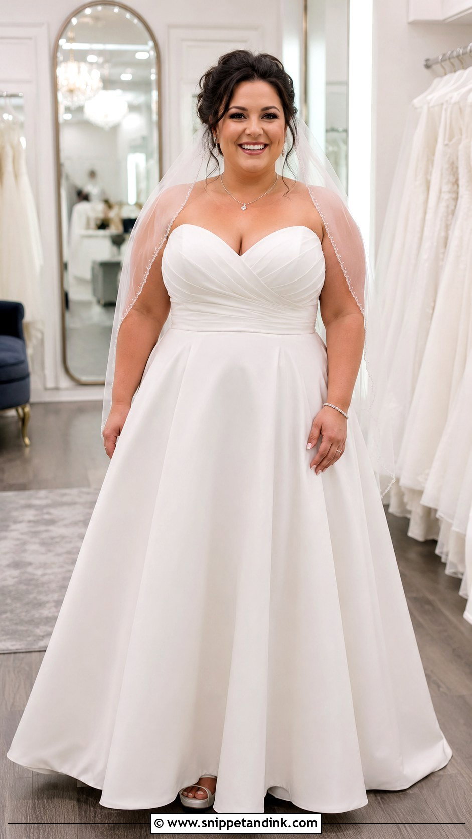 Plus Size Wedding Dress For Short Brides - Snippet and Ink - 30 Wedding Dresses for Short Brides
