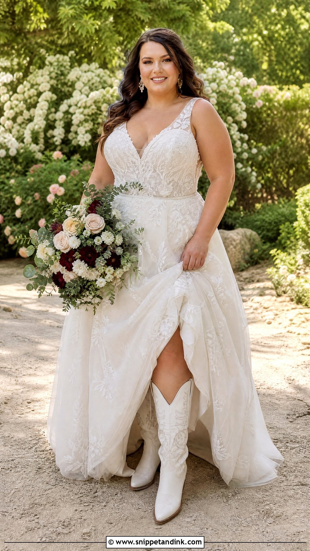 Plus Size Wedding Dress With Boots - Snippet and Ink - 25 Wedding Dress with Boots Ideas