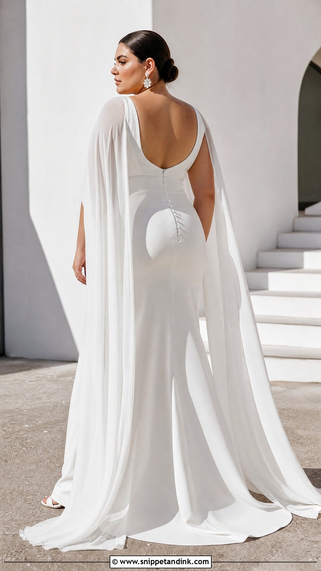Plus Size Wedding Dress With Cape - Snippet and Ink - 25 Plus Size Wedding Dresses Curvy Bride