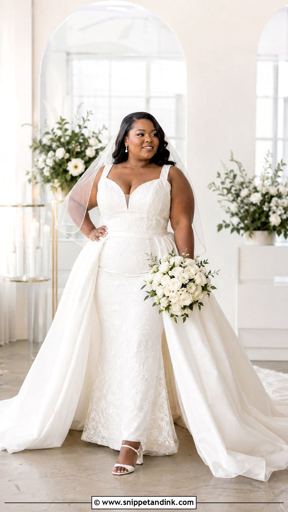 Plus Size Wedding Dress With Detachable Skirt - Snippet and Ink - 20 Wedding Dresses with Detachable Skirt