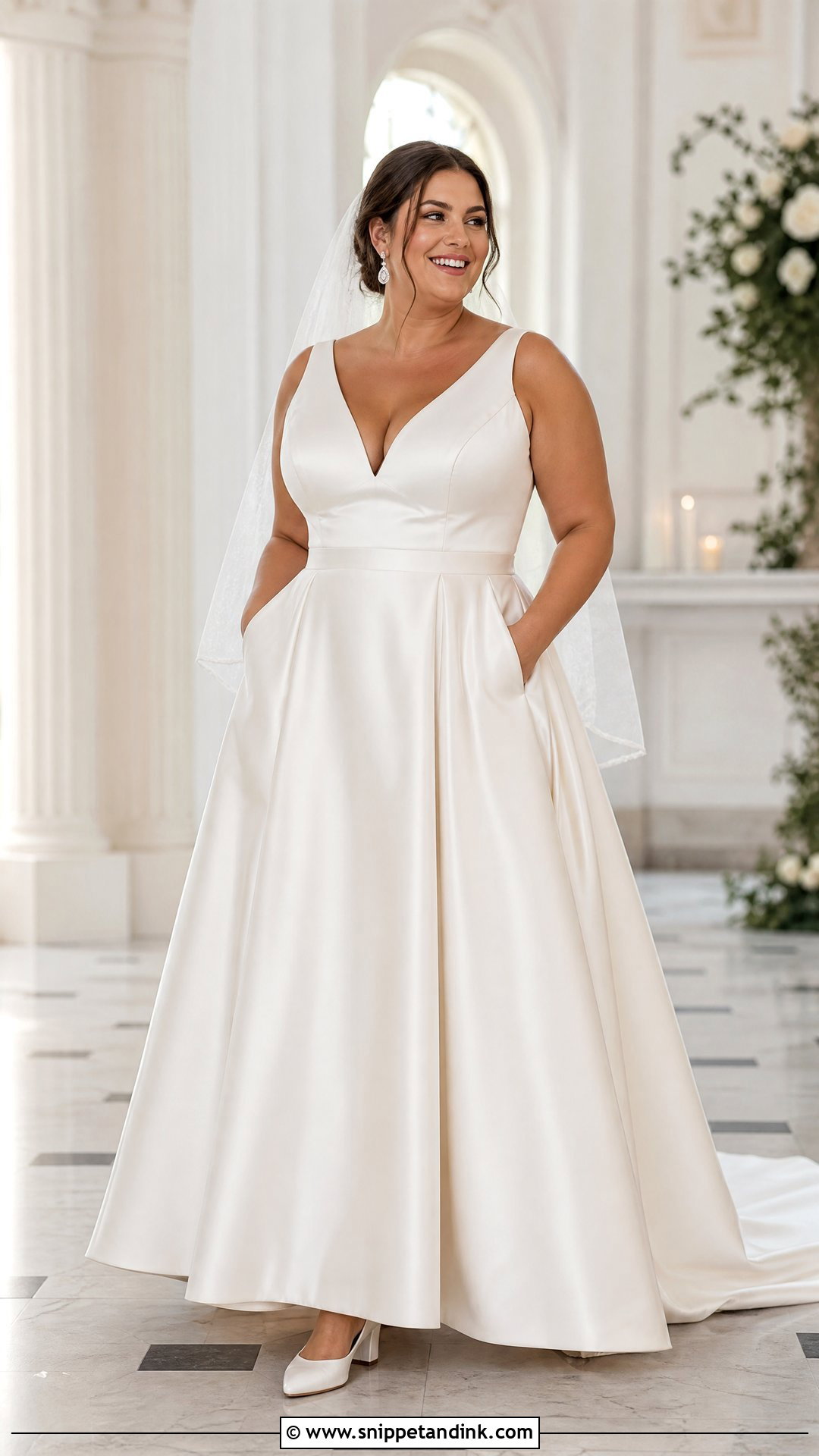 Plus Size Wedding Dress With Pockets - Snippet and Ink - 20 Wedding Dresses with Pockets