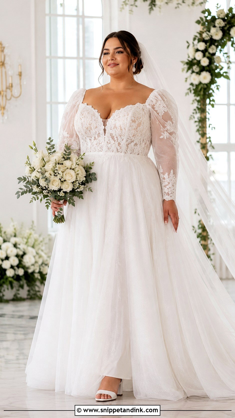 Plus Size Wedding Dress With Puffy Sleeves - Snippet and Ink - 20 Wedding Dress with Puffy Sleeves