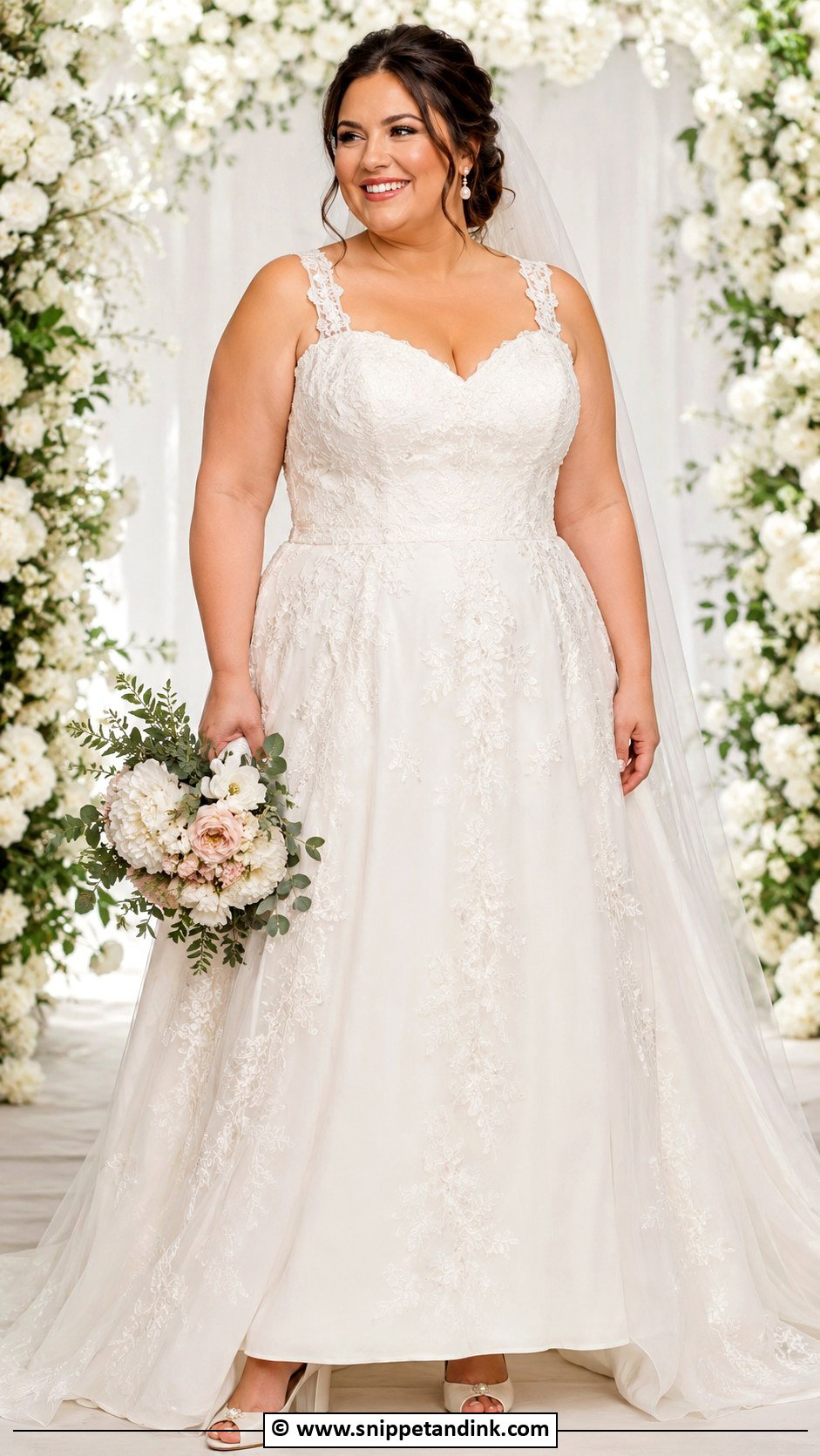 Plus Size Wedding Dress With Straps - Snippet and Ink - 25 Wedding Dresses with Straps