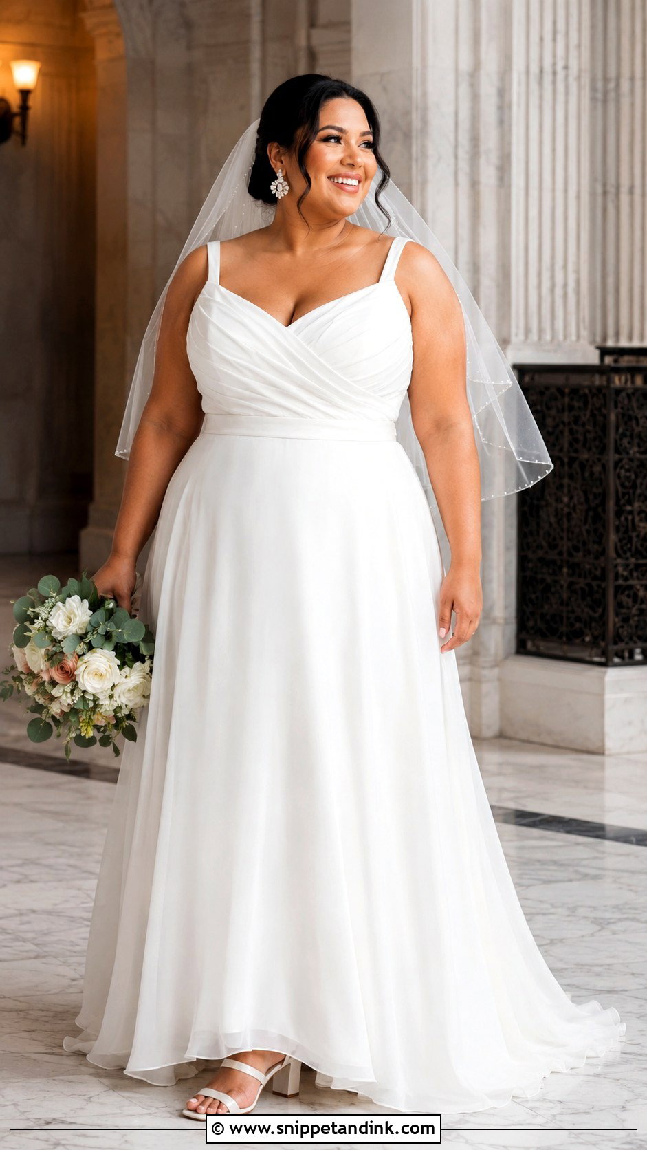 Plus Size Wedding Dress With Supportive Bodice - Snippet and Ink - 20 Dress for Marriage Ideas
