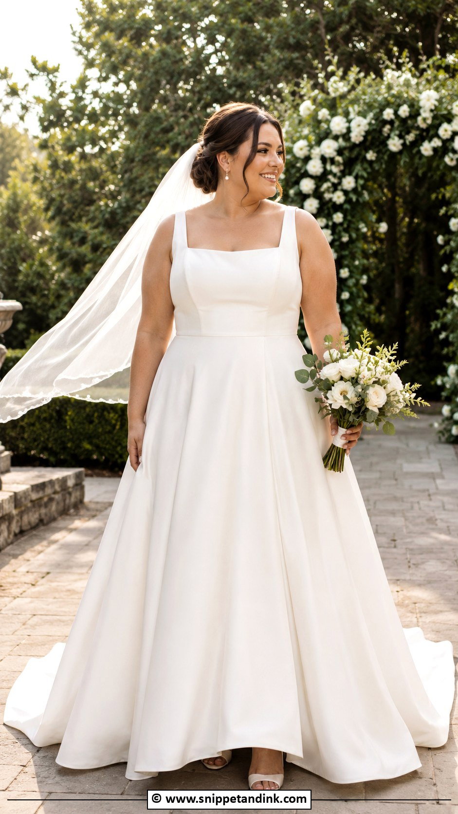 Plus Size Wedding Dress - Snippet and Ink - 30 2 Piece Wedding Dress Ideas