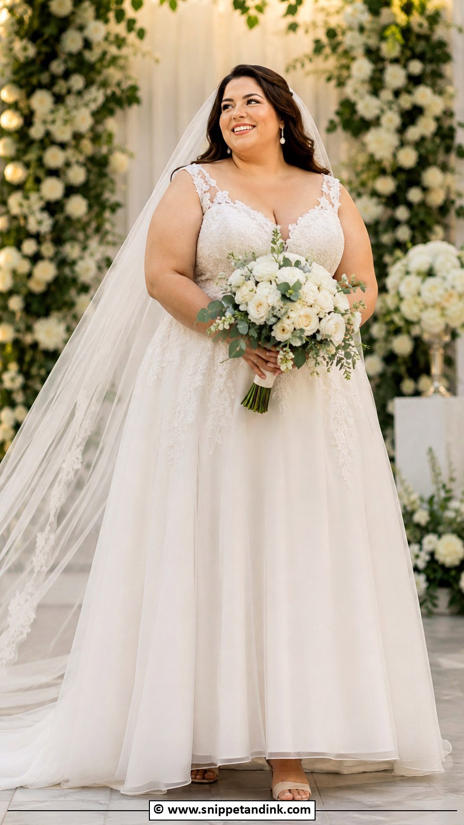 Plus Size Wedding Gown - Snippet and Ink - 35 Wedding Gowns