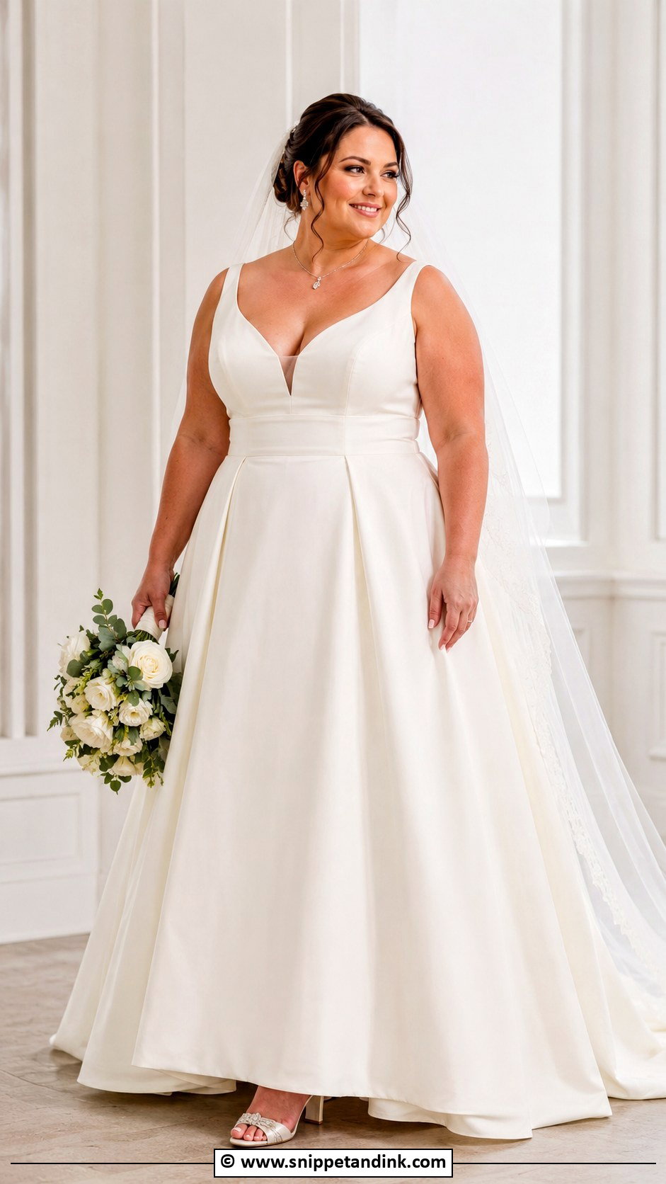 Plus Size Wedding Gown - Snippet and Ink - 35 Wedding Gown Ideas