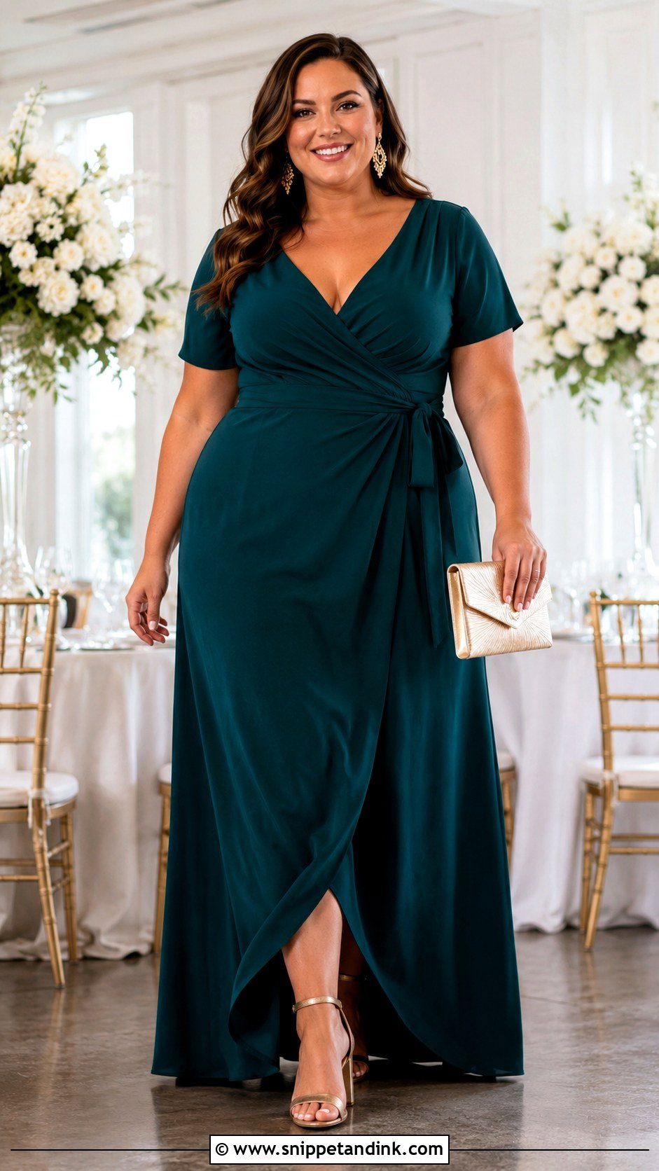 Plus Size Wedding Guest Dress - Snippet and Ink - 20 Dresses for a Wedding