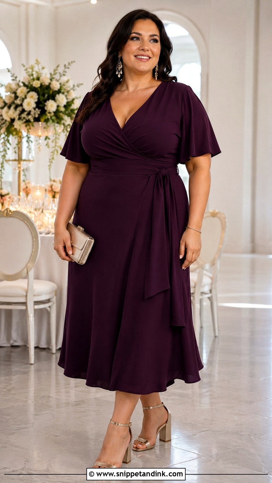 Plus Size Wedding Guest Dress - Snippet and Ink - 20 Dresses to Attend a Wedding