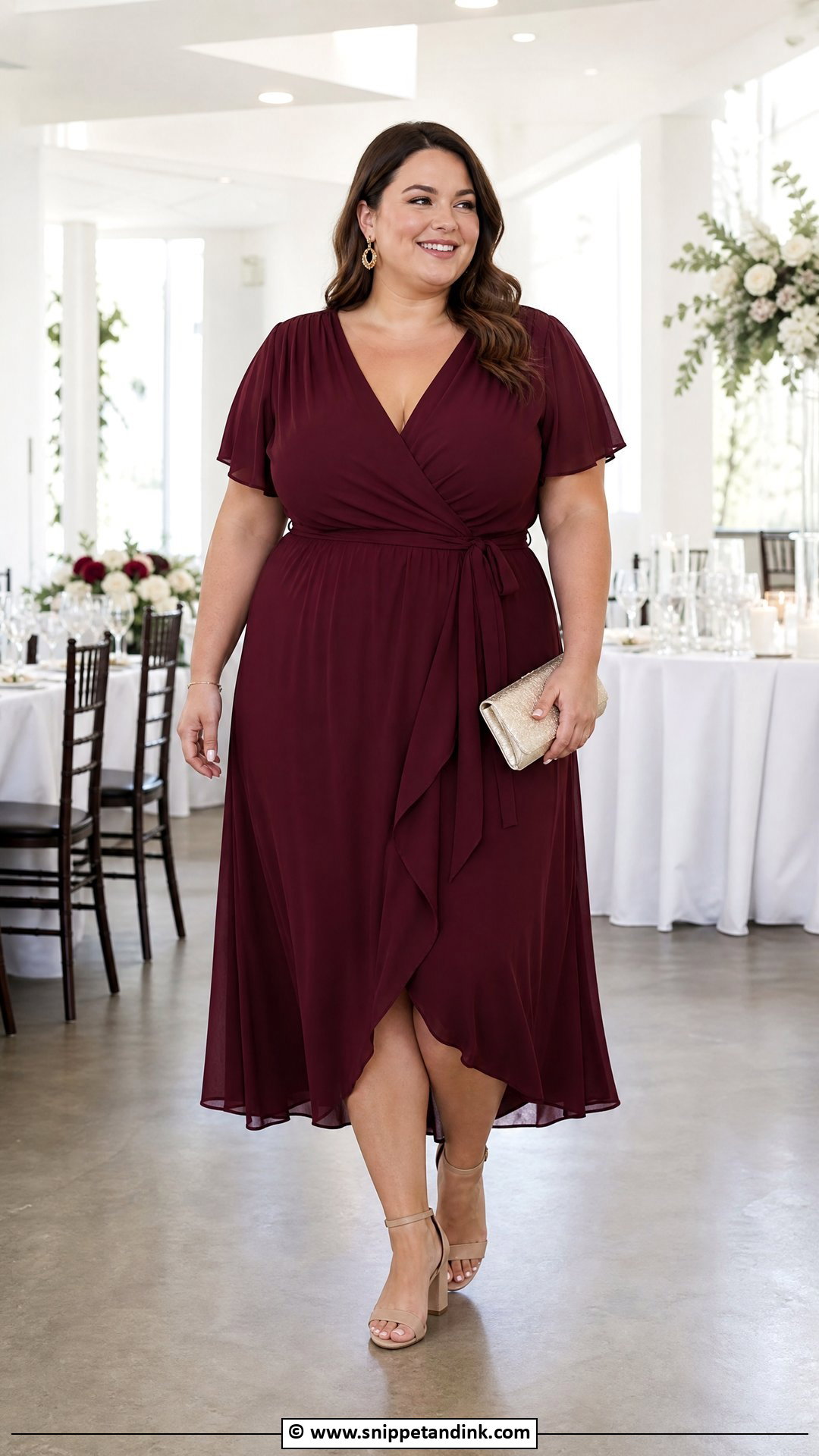 Plus Size Wedding Guest Dress Outfit - Snippet and Ink - 30 Weeding Dressing Woman Ideas