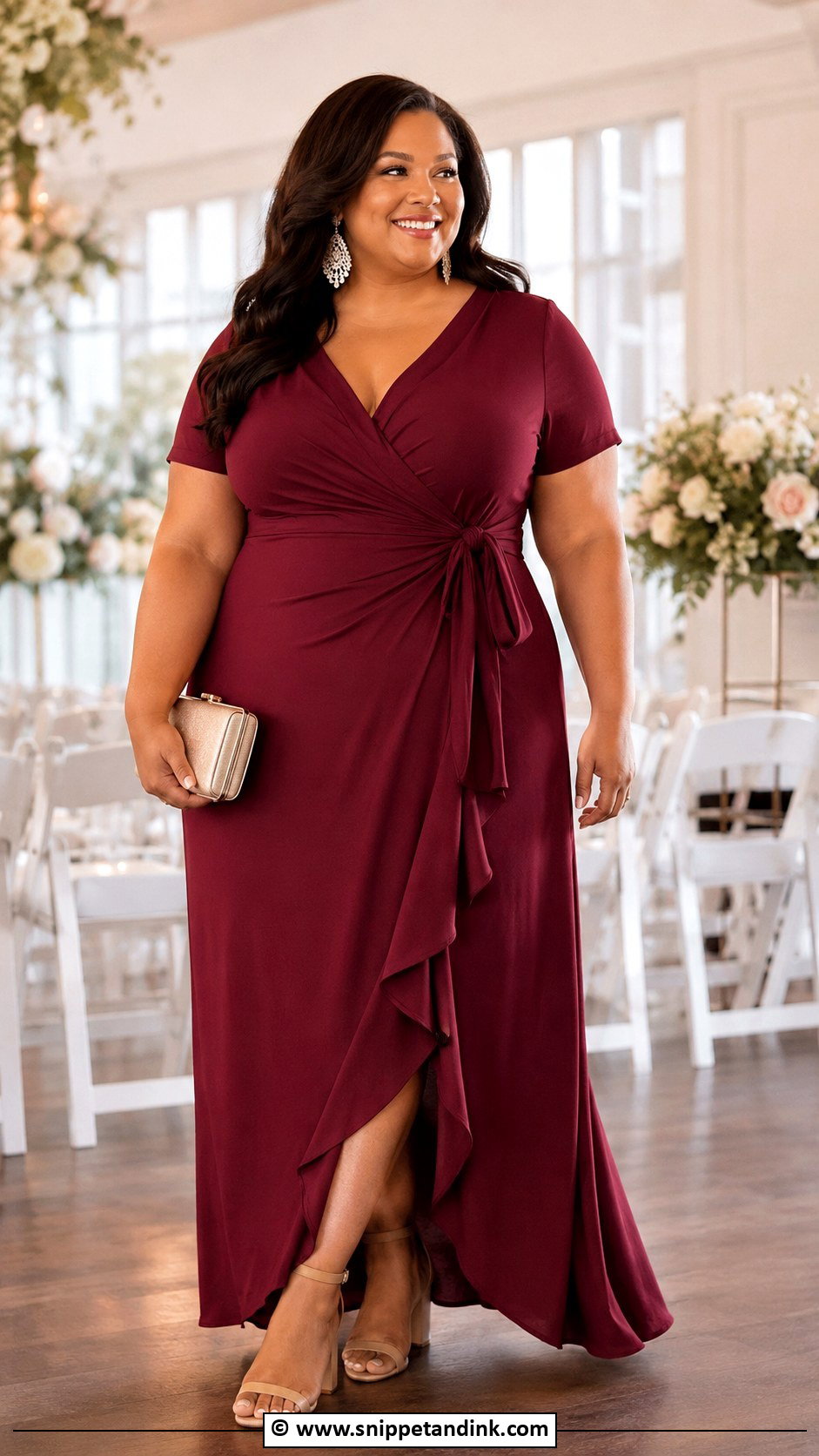 Plus Size Wedding Guest Outfit - Snippet and Ink - 30 Outfit for Wedding Ideas
