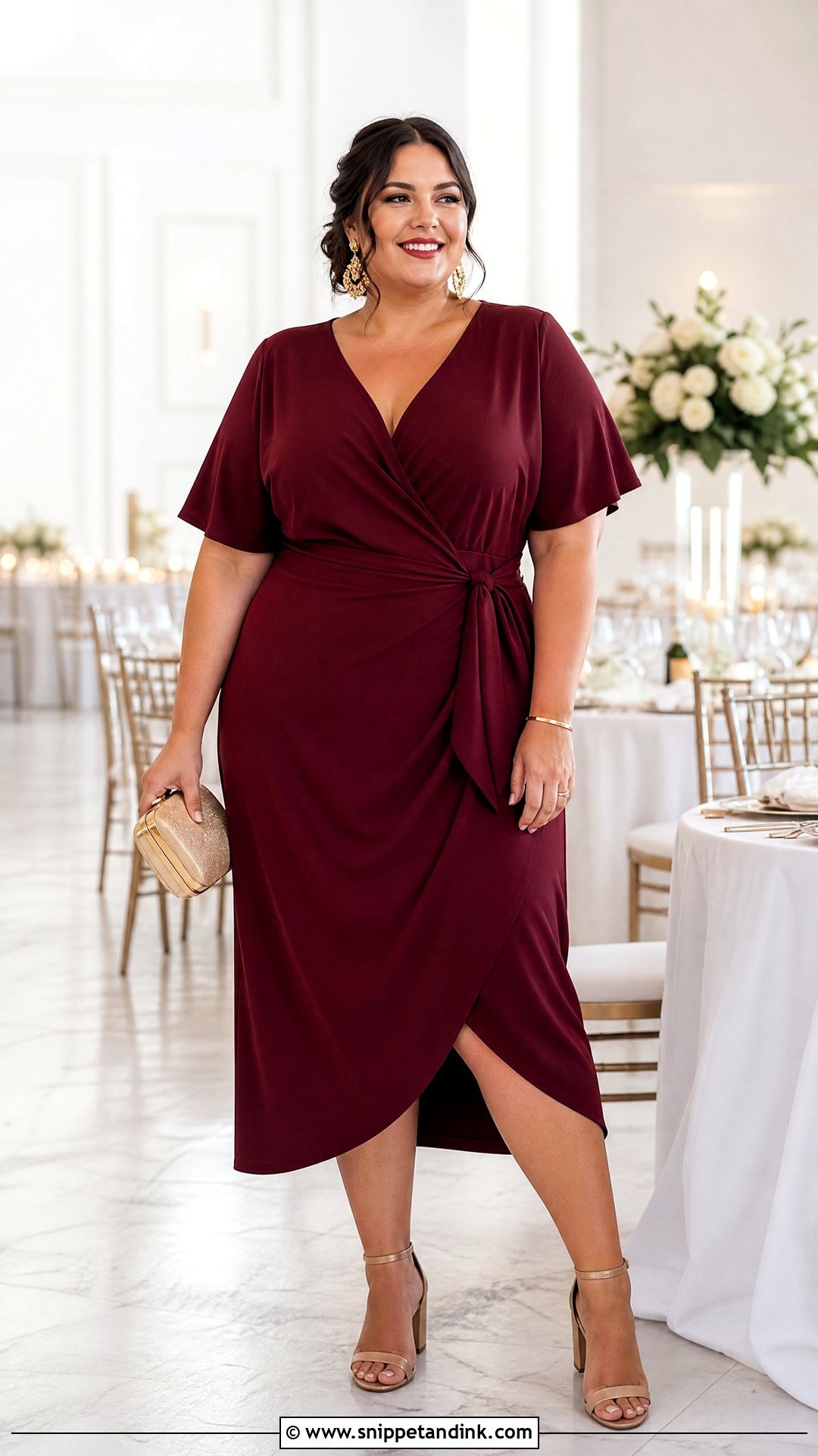 Plus Size Wedding Guest Outfit - Snippet and Ink - 25 Wedding Outfit Inspo Ideas