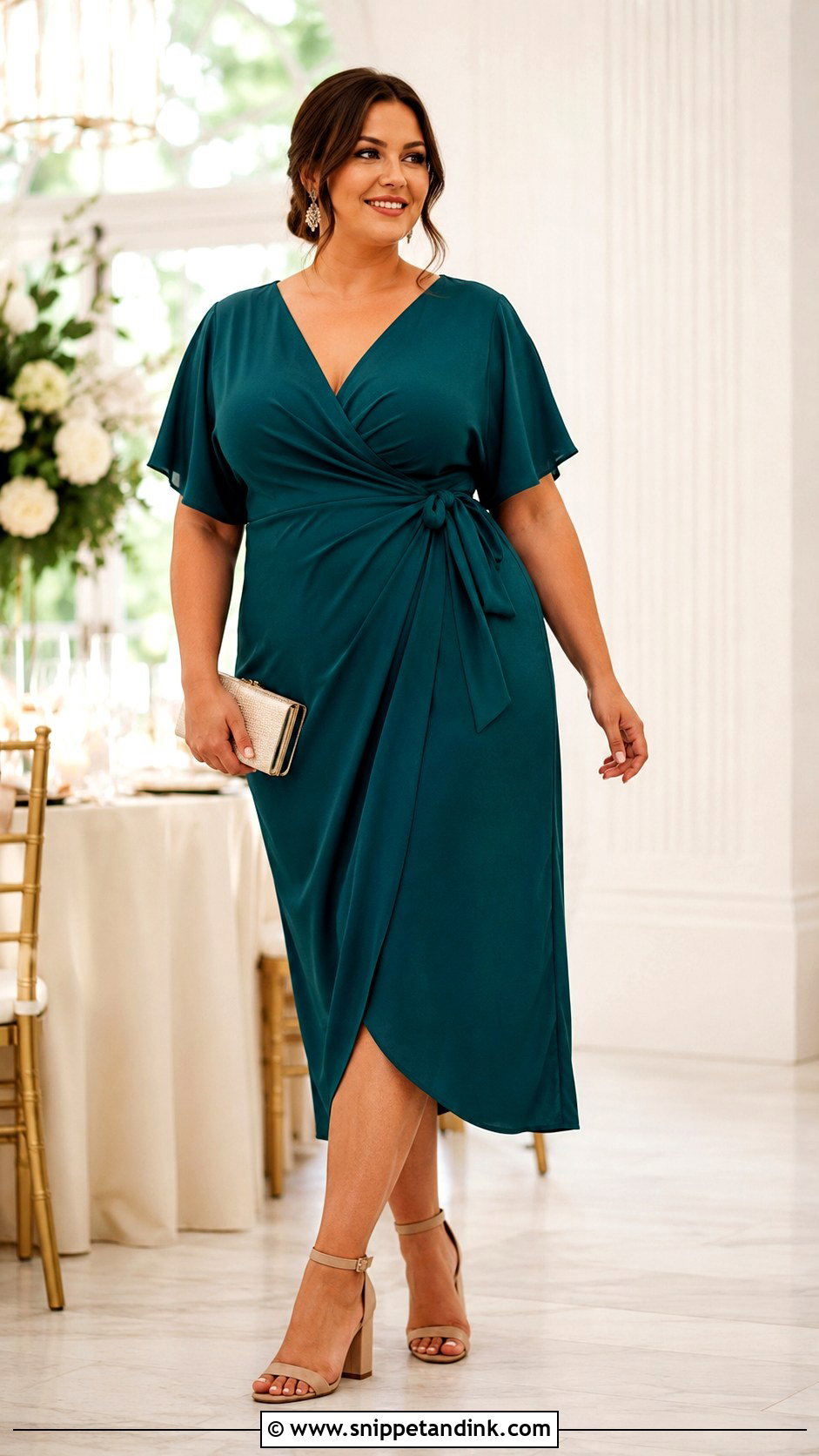 Plus Size Wedding Guest Outfit - Snippet and Ink - 25 Latest Wedding Outfits for Women
