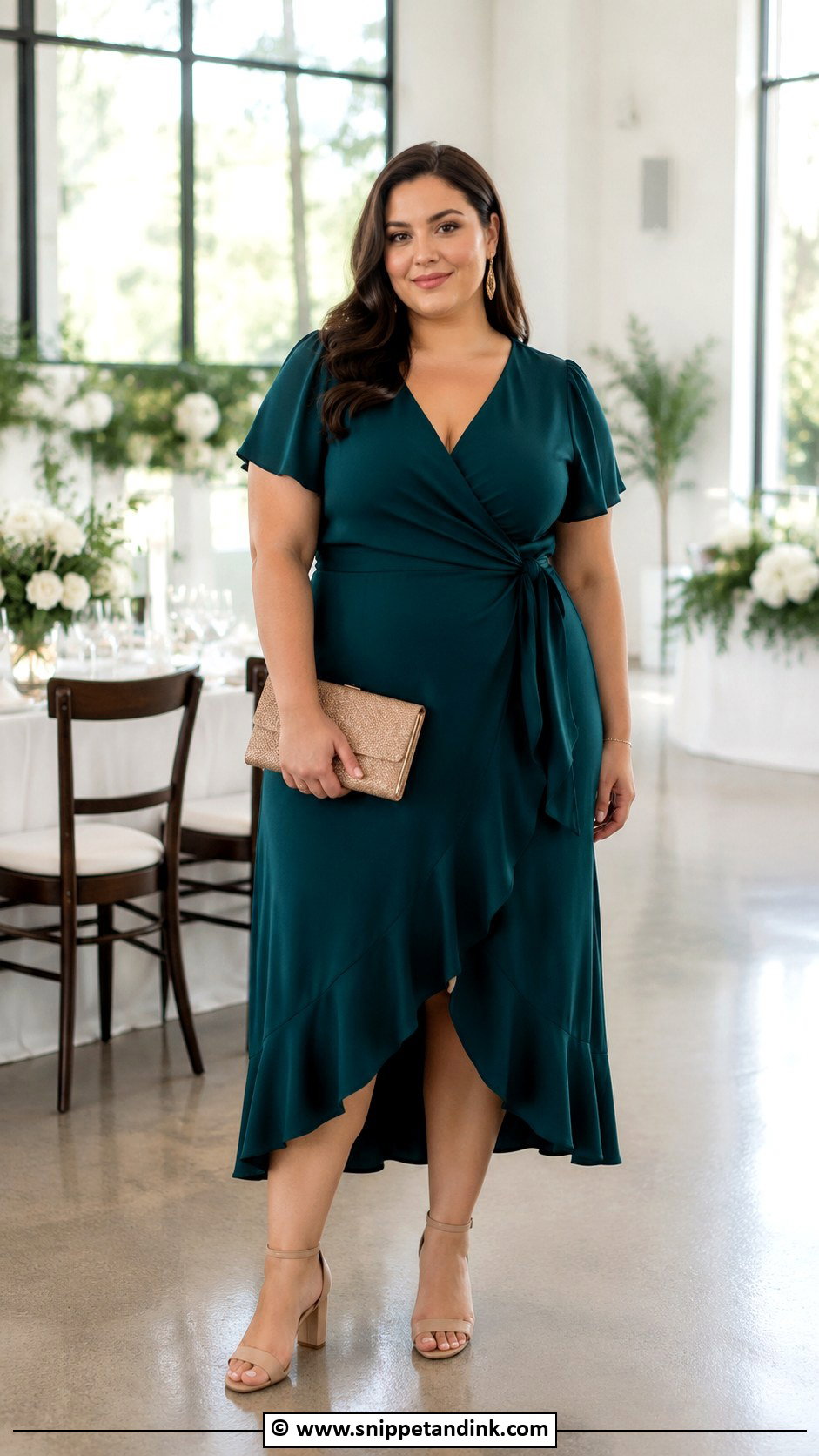 Plus Size Wedding Guest Outfit - Snippet and Ink - 25 Wedding Outfit Women Ideas