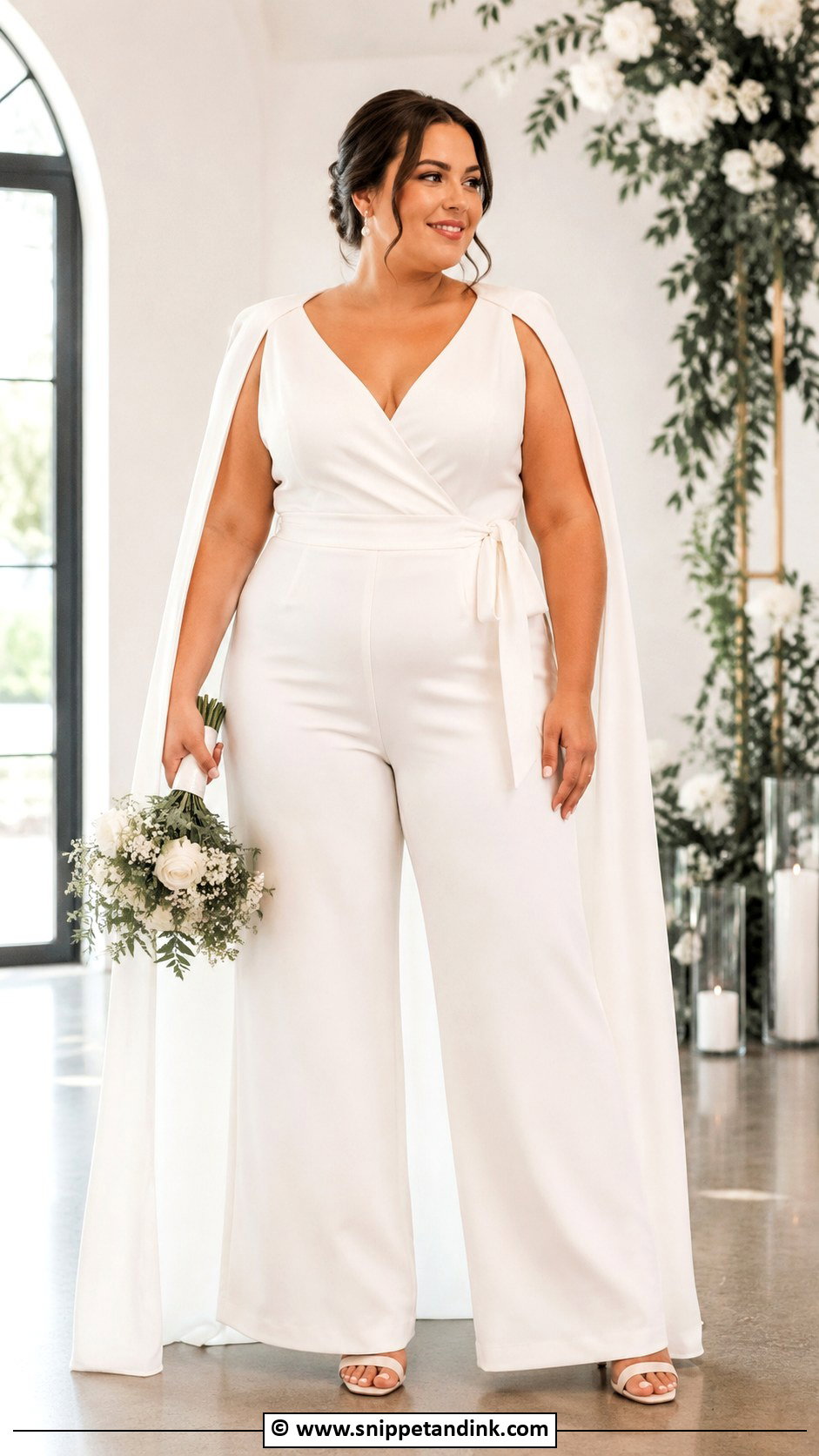 Plus Size Wedding Jumpsuit - Snippet and Ink - 25 Wedding Jumpsuit the Bride Ideas