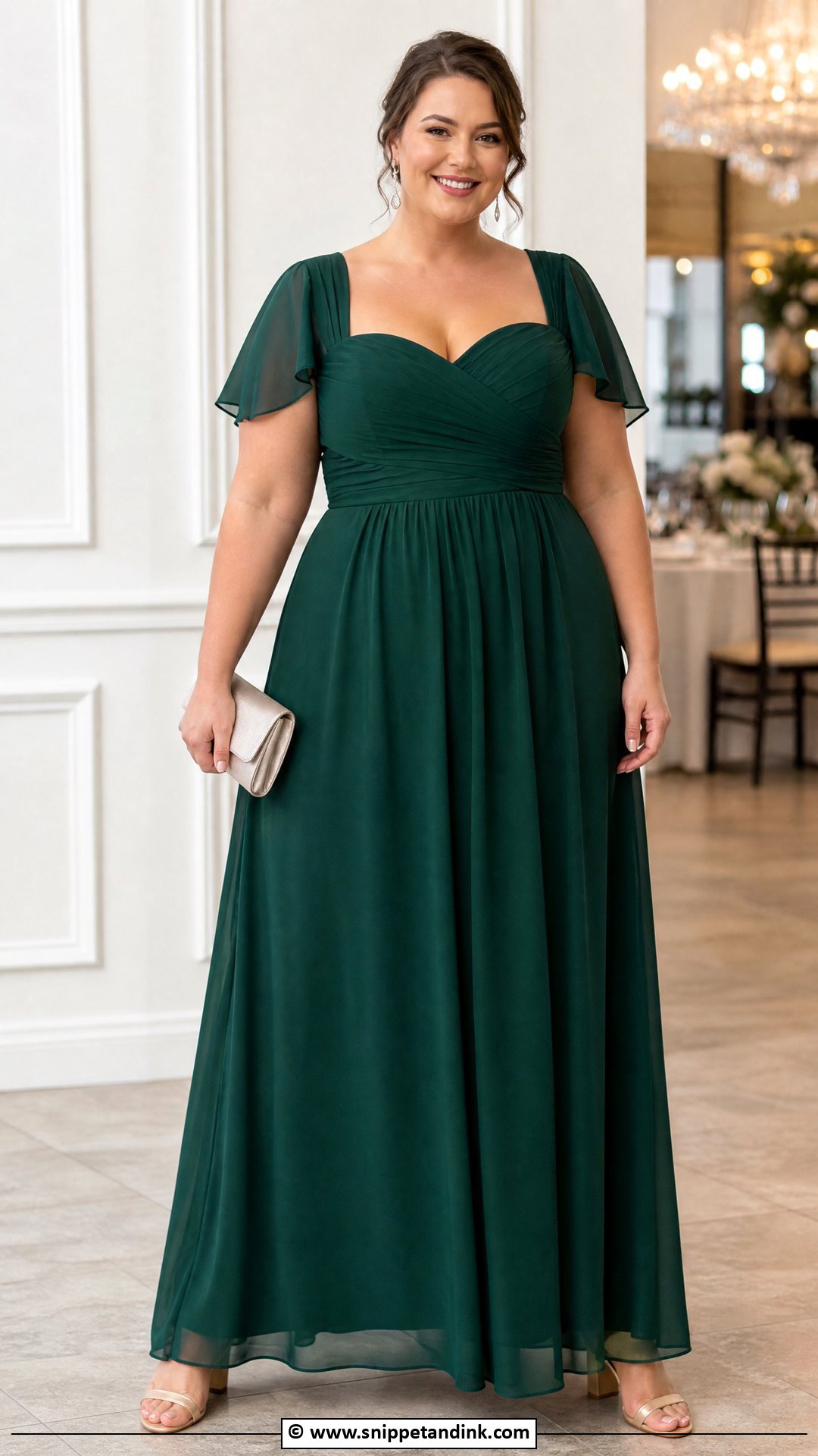 Plus Size Wedding Party Outfit - Snippet and Ink - 30 Wedding Party Outfits