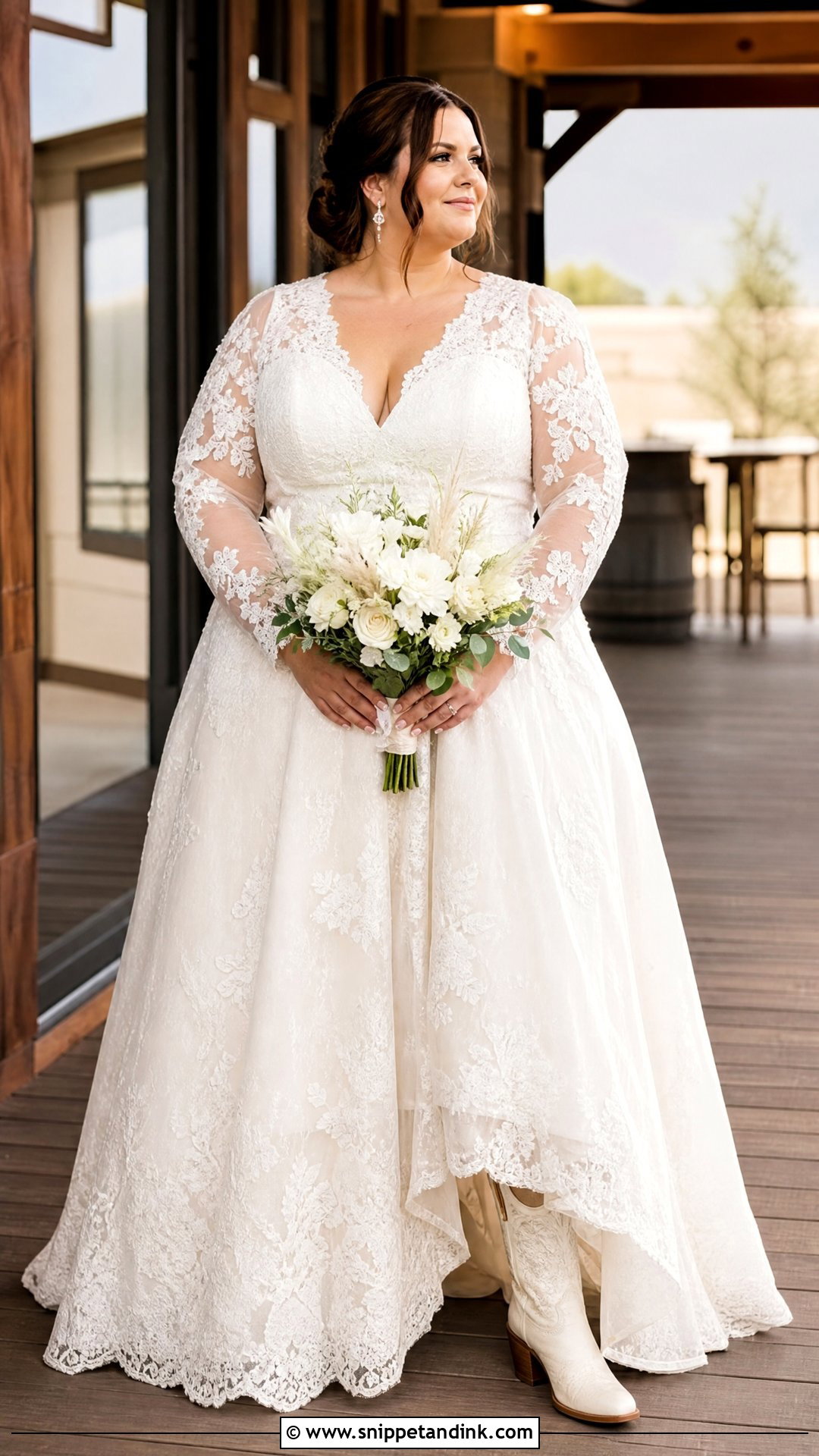 Plus Size Western Wedding Dress - Snippet and Ink - 20 Simple Western Wedding Dress Ideas