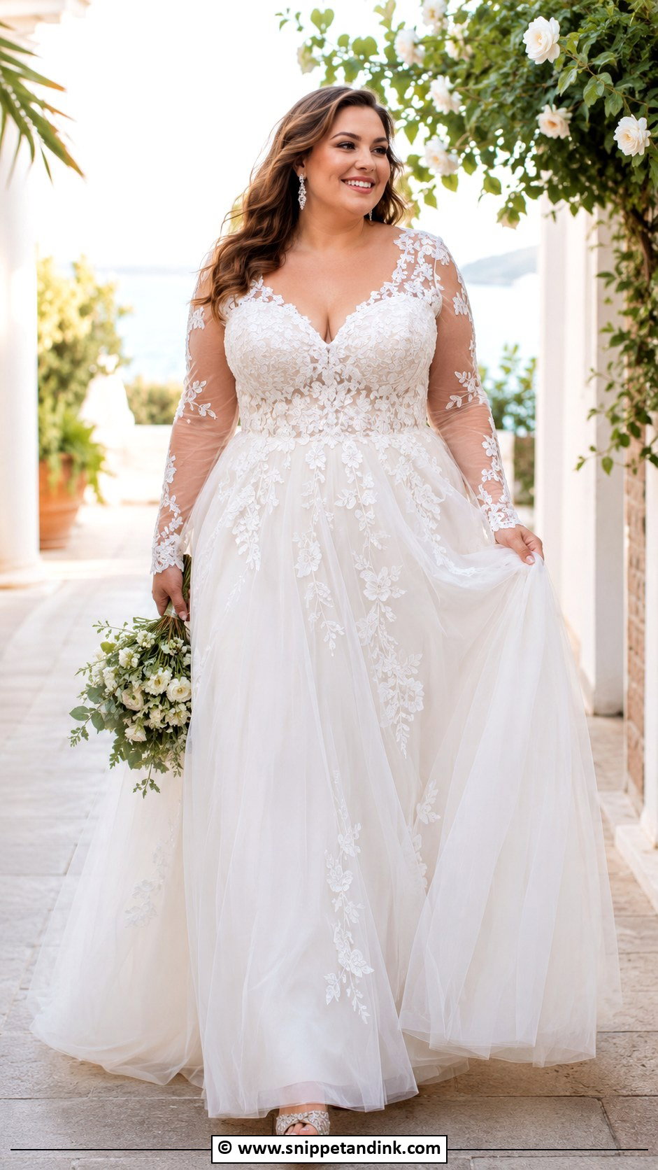 Plus Size Whimsical Wedding Dress - Snippet and Ink - 35 Whimsical Wedding Dress Ideas