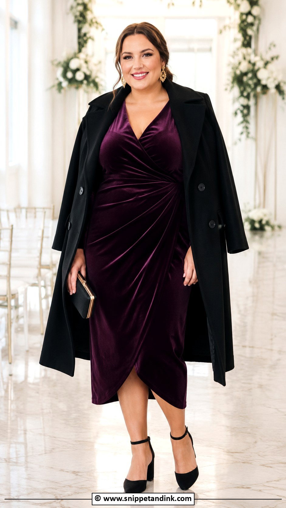 Plus Size Winter Wedding Dress - Snippet and Ink - 25 Winter Wedding Dresses