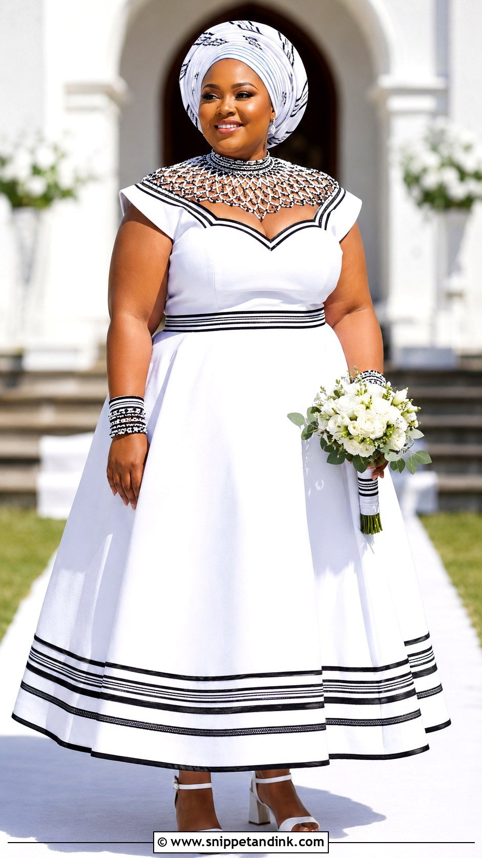 Plus Size Xhosa Wedding Dress - Snippet and Ink - 25 Xhosa Wedding Dresses