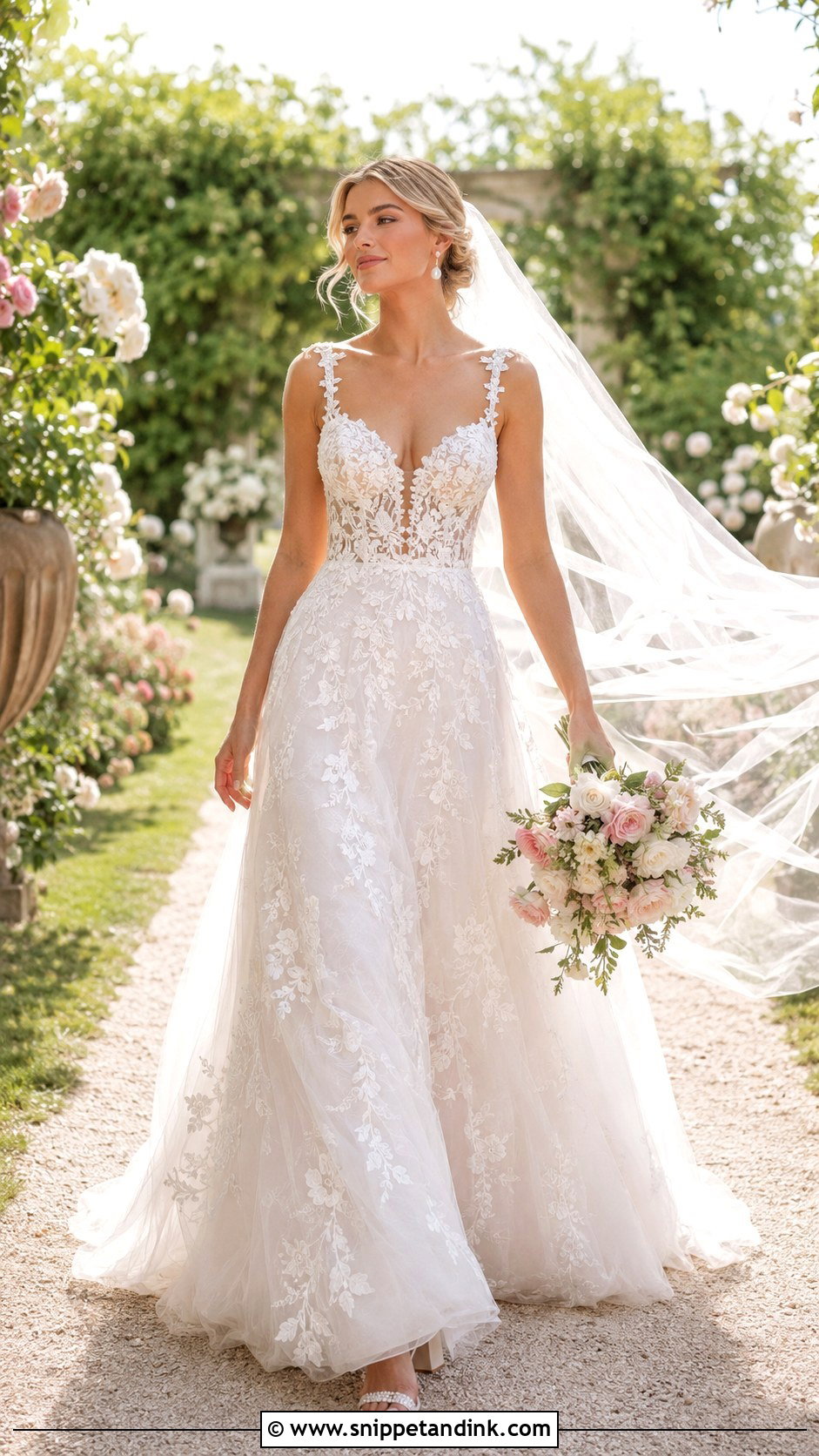 Pnina Tornai Garden Wedding Dress - Snippet and Ink - 30 Pnina Tornai Wedding Dress Ideas
