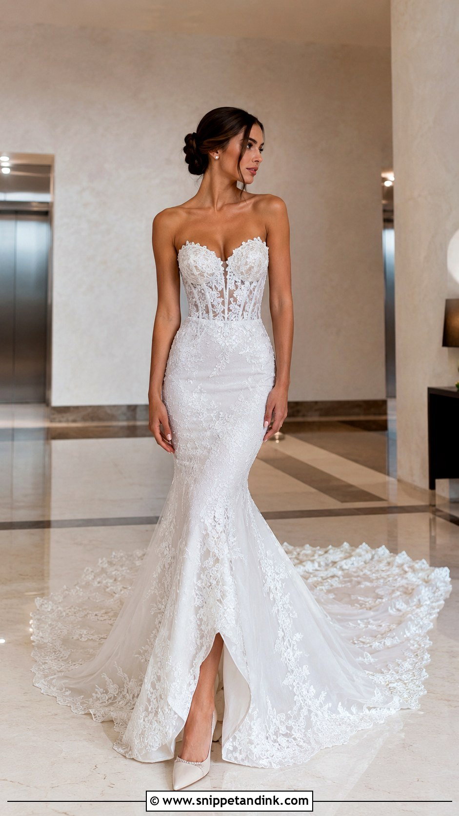 Pnina Tornai Mermaid Wedding Dress - Snippet and Ink - 30 Pnina Tornai Wedding Dress Ideas