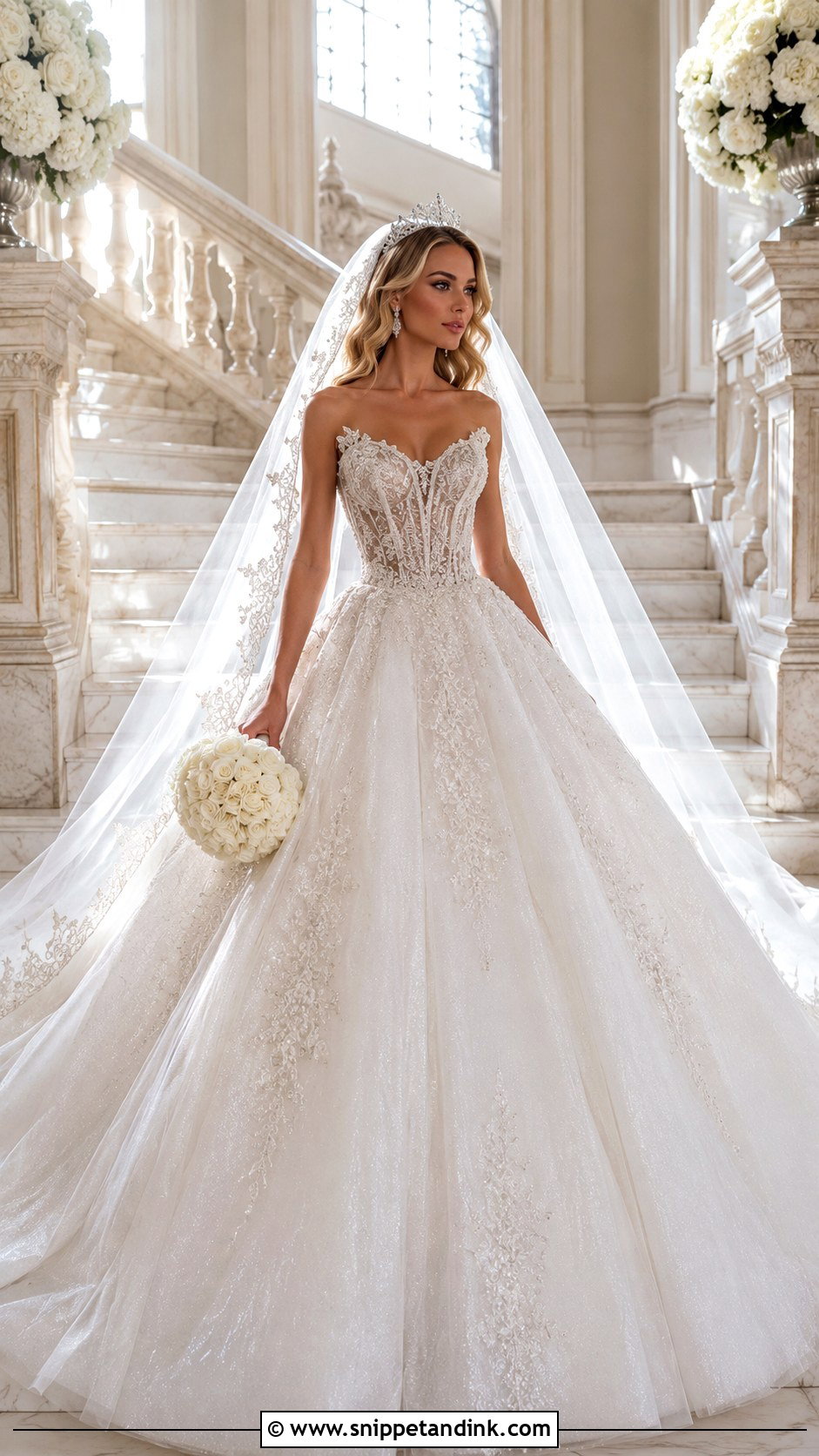 Pnina Tornai Princess Wedding Dress - Snippet and Ink - 30 Pnina Tornai Wedding Dress Ideas