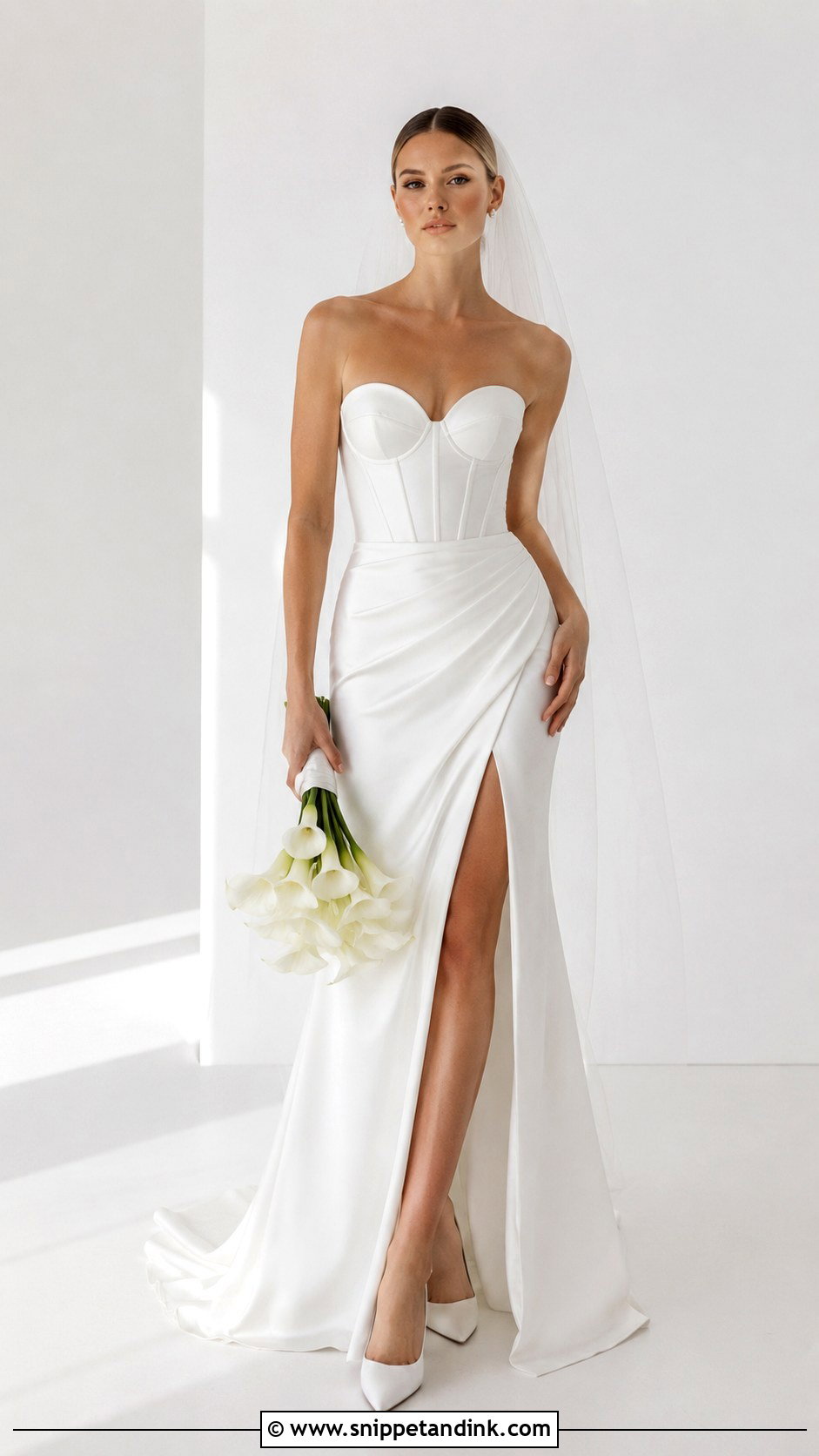 Pnina Tornai Simple Wedding Dress - Snippet and Ink - 30 Pnina Tornai Wedding Dress Ideas