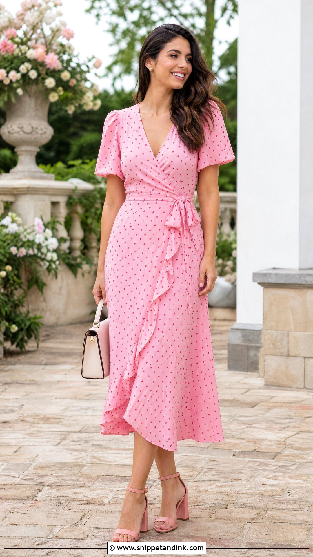 Polka Dot Spring Wedding Dress - Snippet and Ink - 20 Spring Wedding Dresses