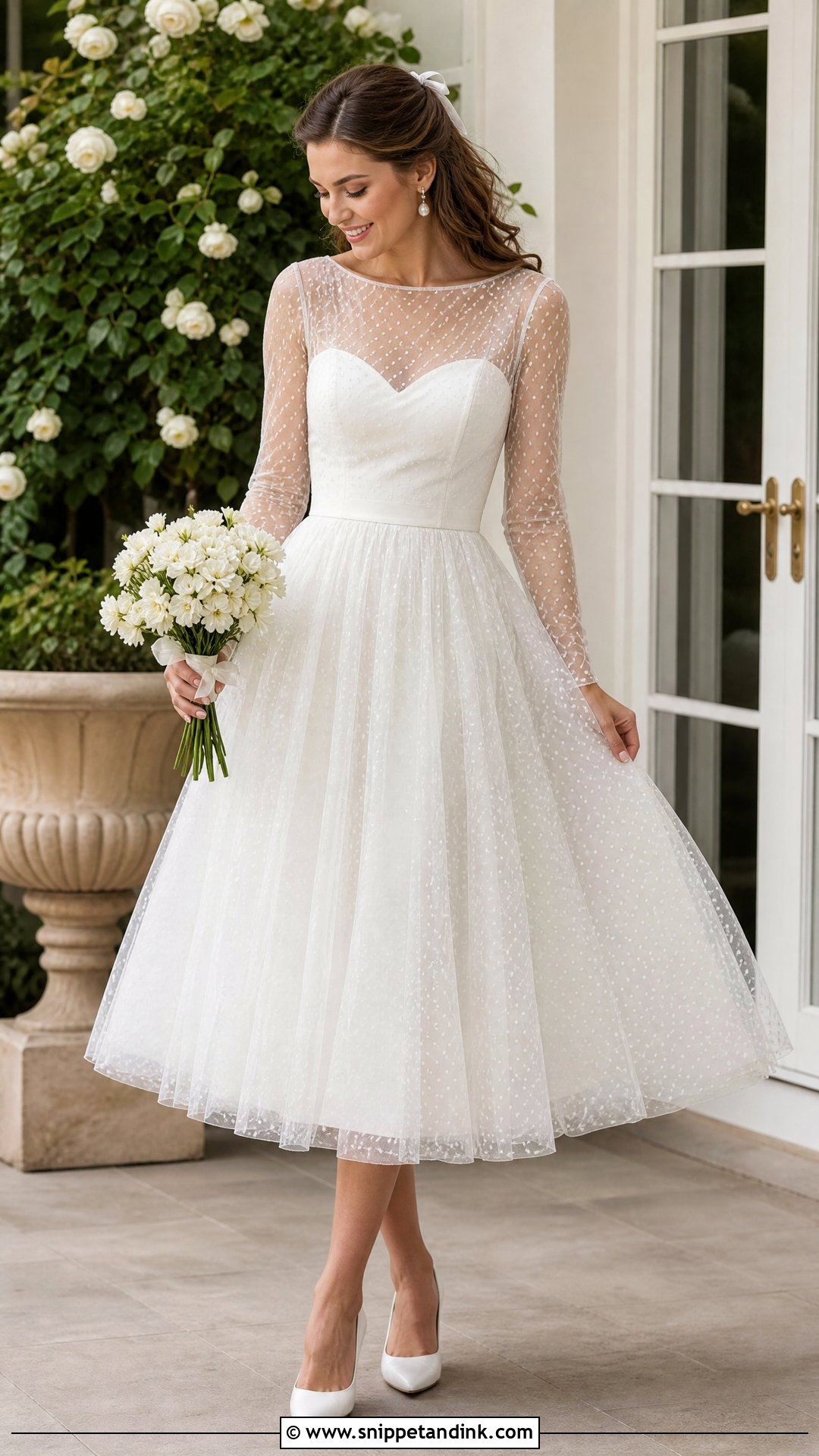 Polka Dot Tulle Wedding Dress - Snippet and Ink - 25 Wedding Dress Unique Ideas