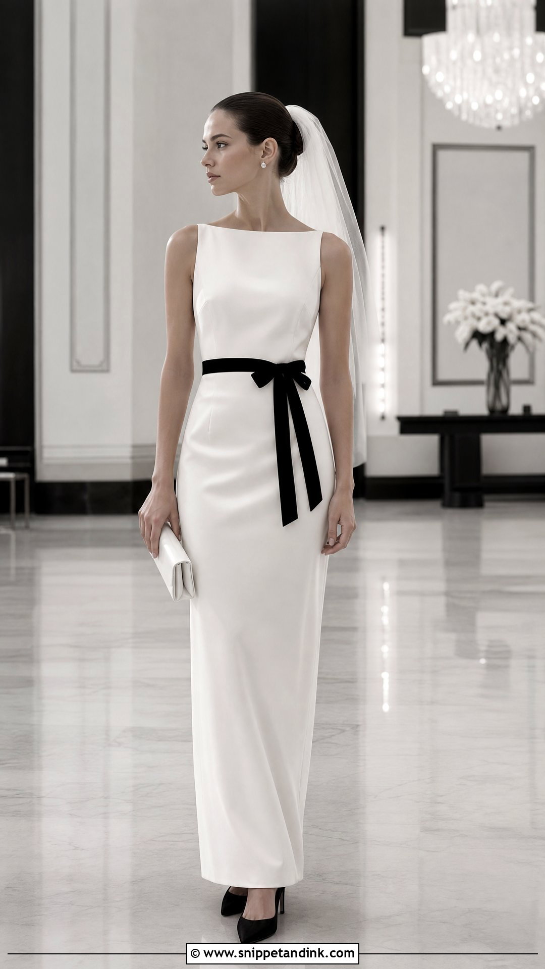 Prada Black And White Wedding Dress - Snippet and Ink - 20 Prada Wedding Dress Ideas