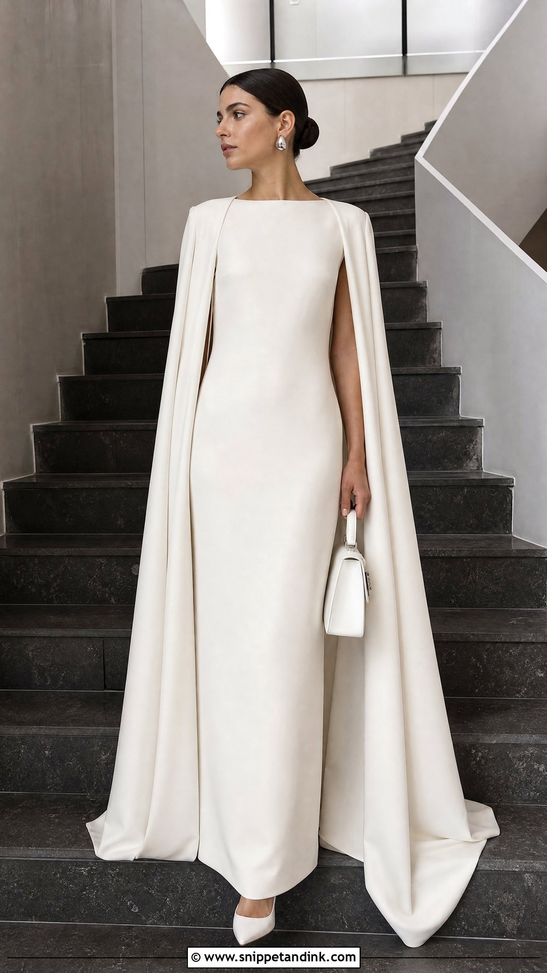 Prada Cape Wedding Dress - Snippet and Ink - 20 Prada Wedding Dress Ideas