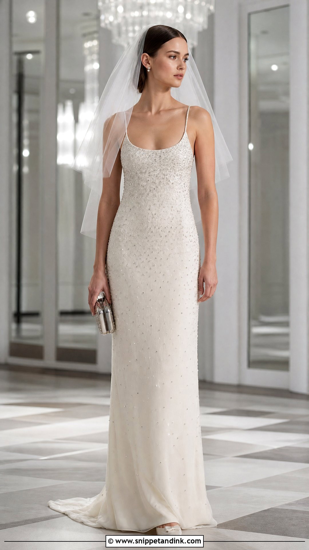 Prada Crystal Embellished Wedding Dress - Snippet and Ink - 20 Prada Wedding Dress Ideas