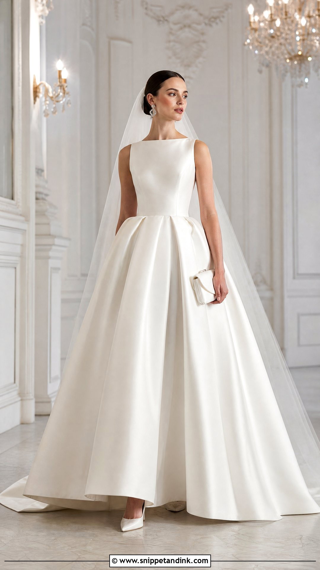 Prada Faille Ball Gown Wedding Dress - Snippet and Ink - 20 Prada Wedding Dress Ideas