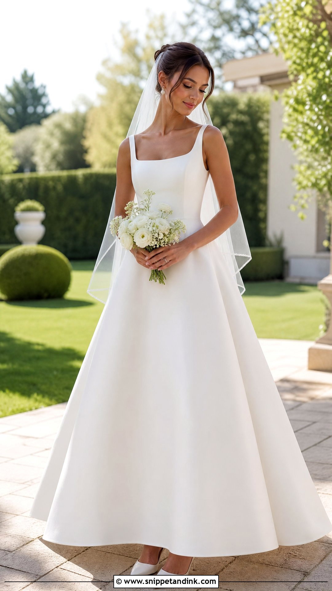 Pre Wedding A Line Gown - Snippet and Ink - 20 Pre Wedding Gowns