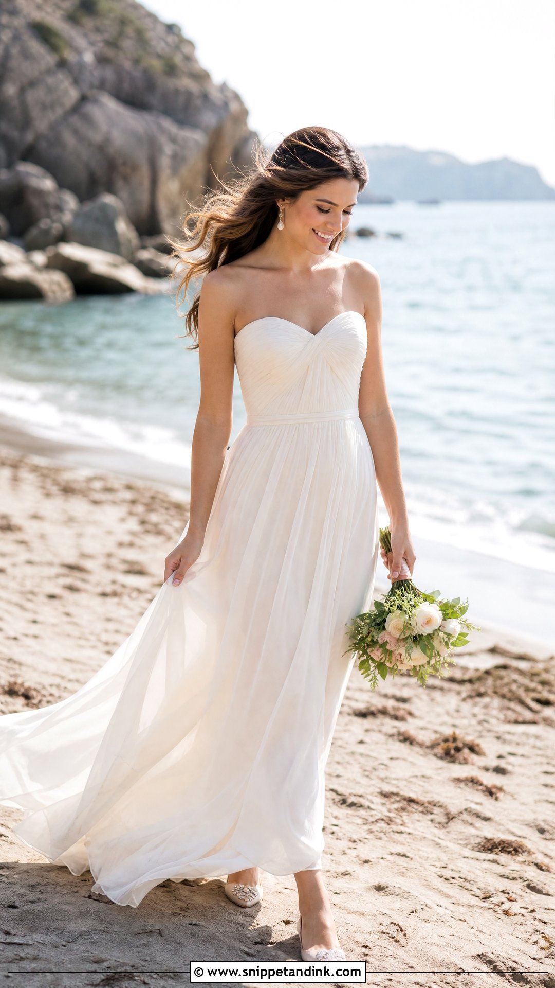 Pre Wedding Chiffon Gown - Snippet and Ink - 20 Pre Wedding Gowns