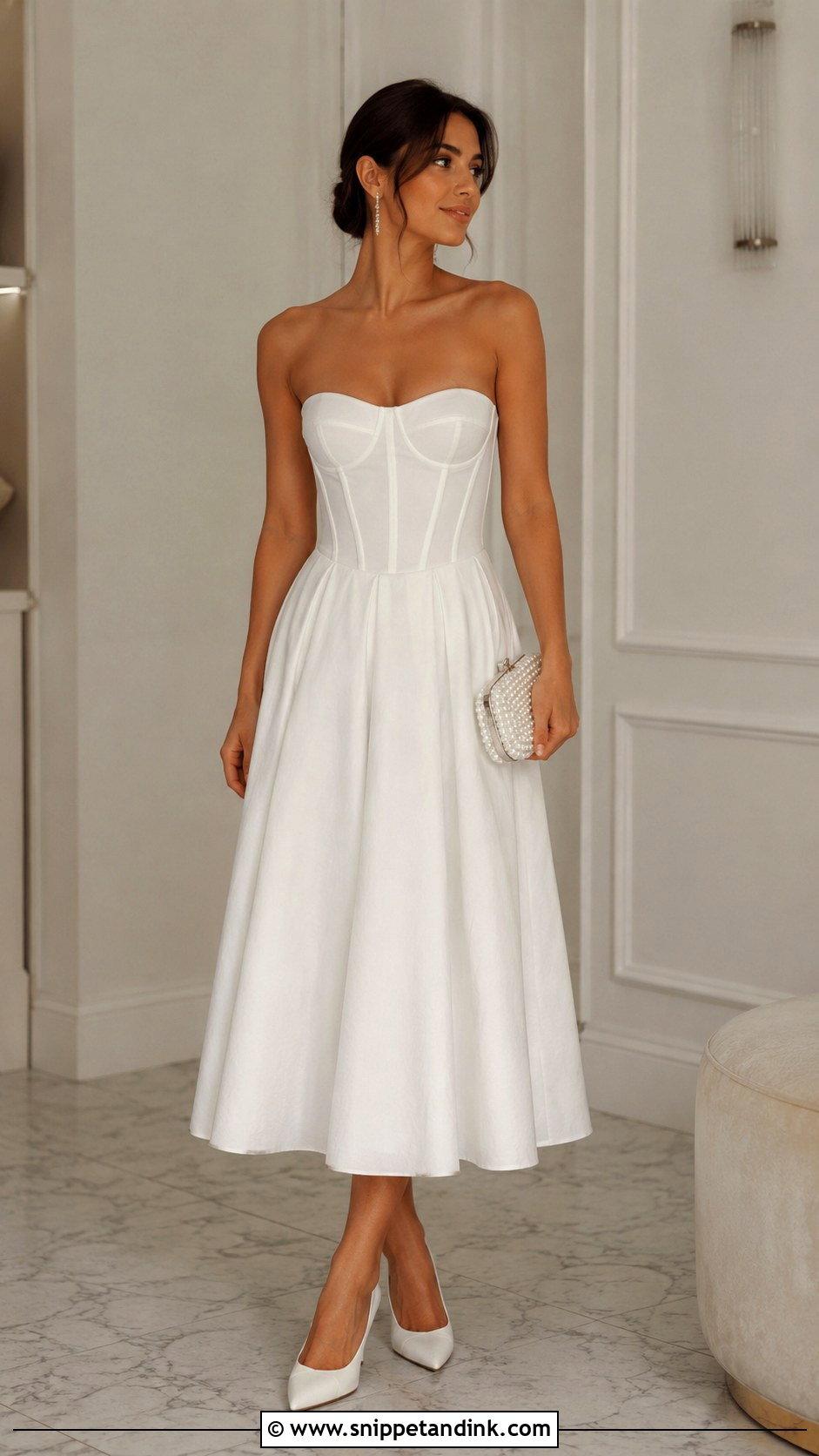Pre Wedding Corset Dress - Snippet and Ink - 30 Pre Wedding Dress Ideas