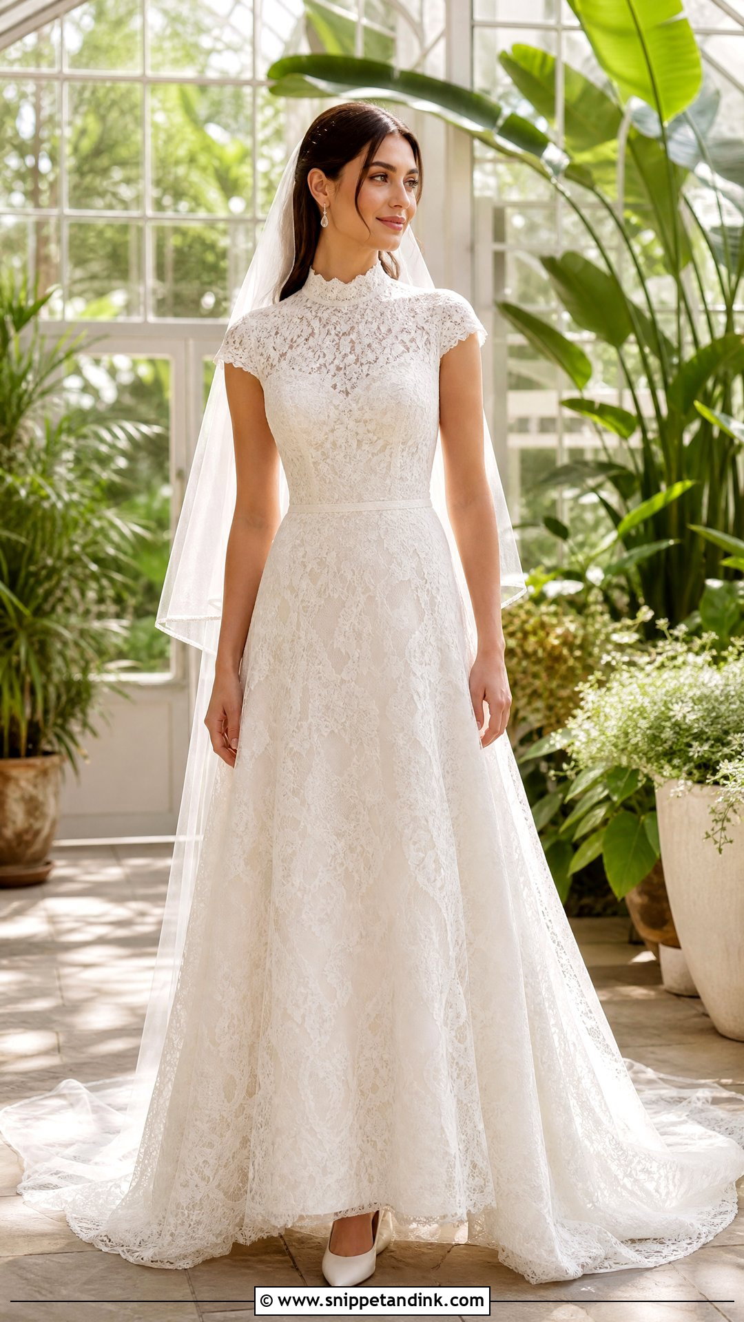 Pre Wedding Lace Gown - Snippet and Ink - 20 Pre Wedding Gowns