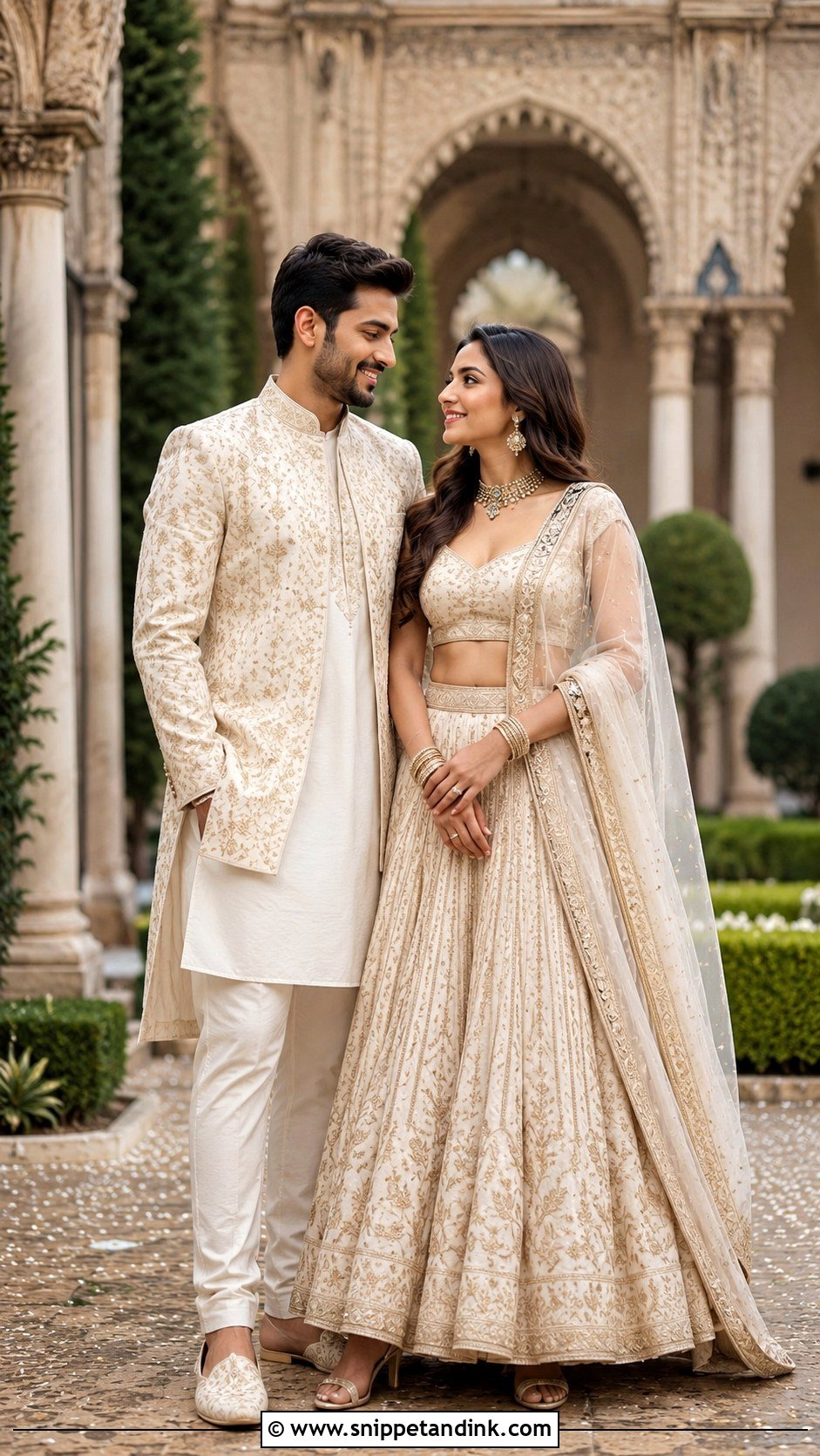 Pre Wedding Matching Traditional Outfits - Snippet and Ink - 25 Pre Wedding Dress Ideas for Couple