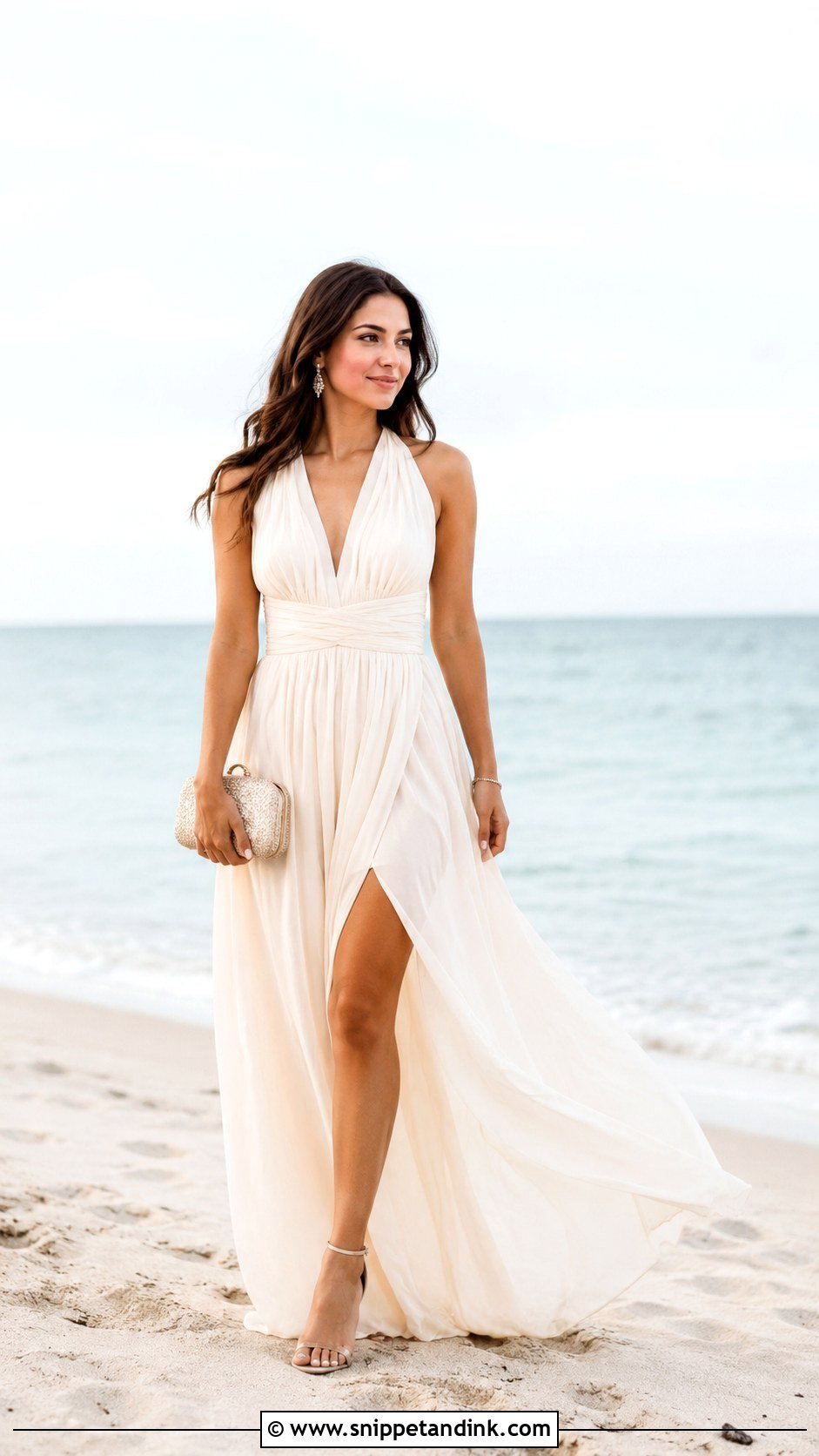 Pre Wedding Maxi Dress - Snippet and Ink - 30 Pre Wedding Dress Ideas